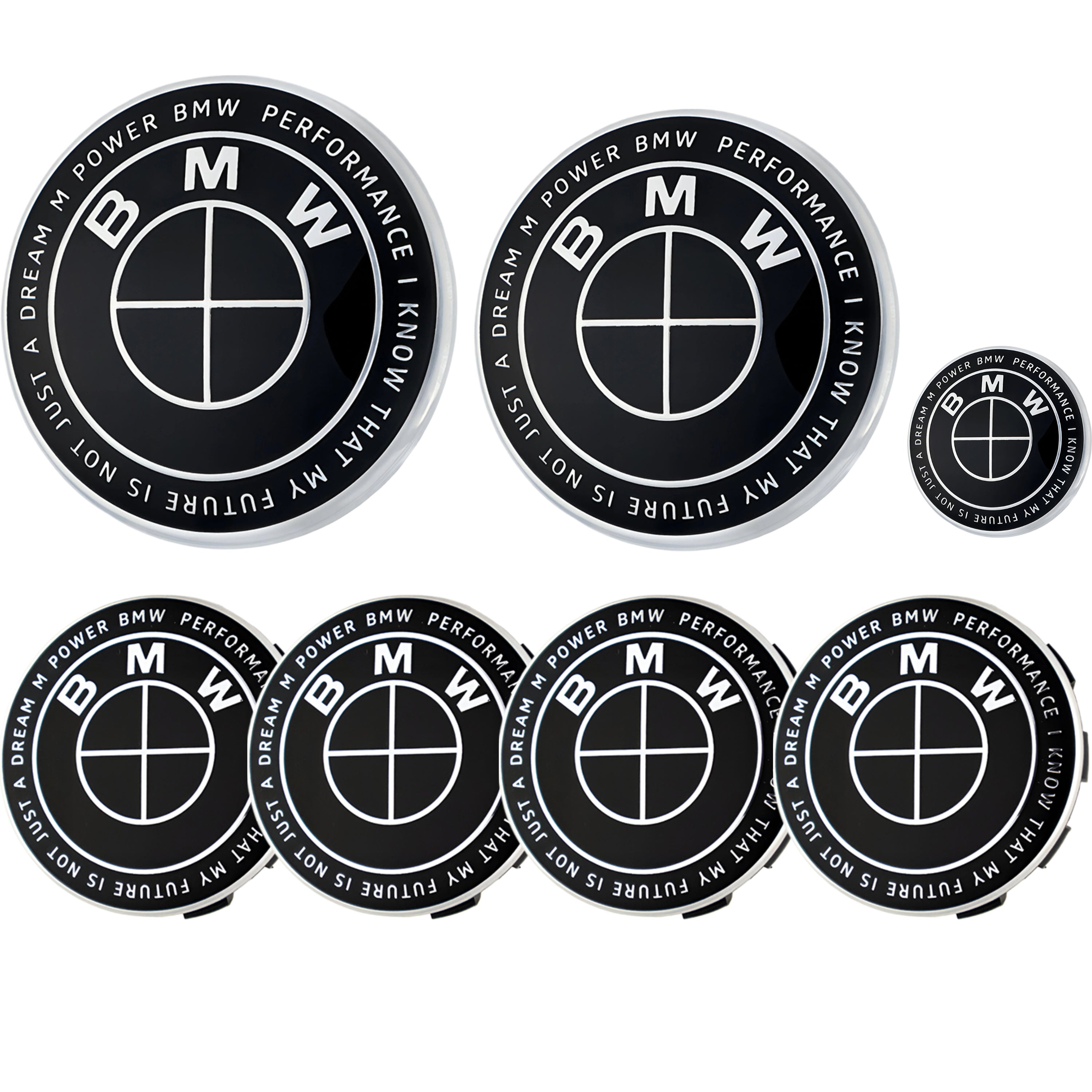 BMW Heritage Badge | Full Black