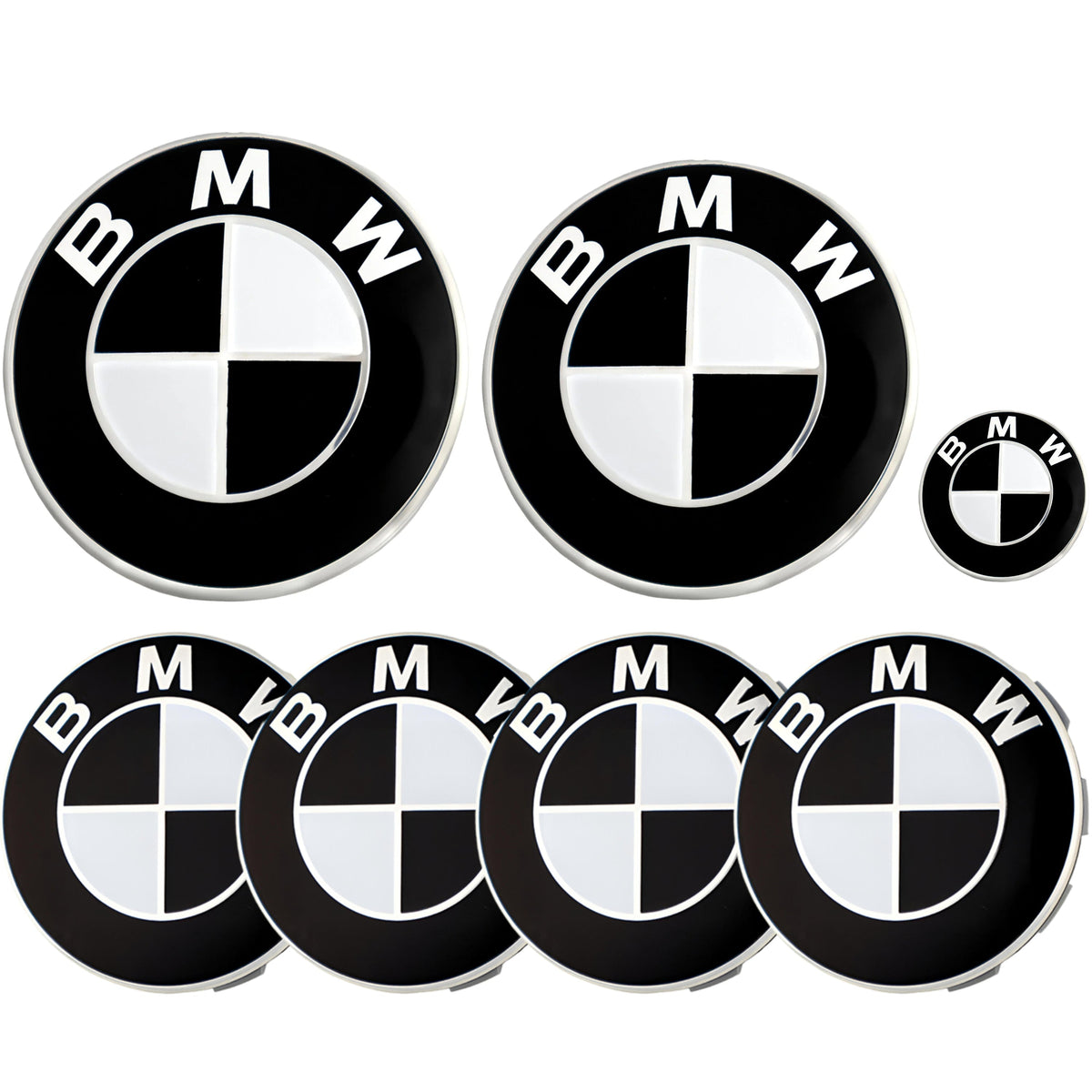 BMW Emblem | Schwarz & Weiß