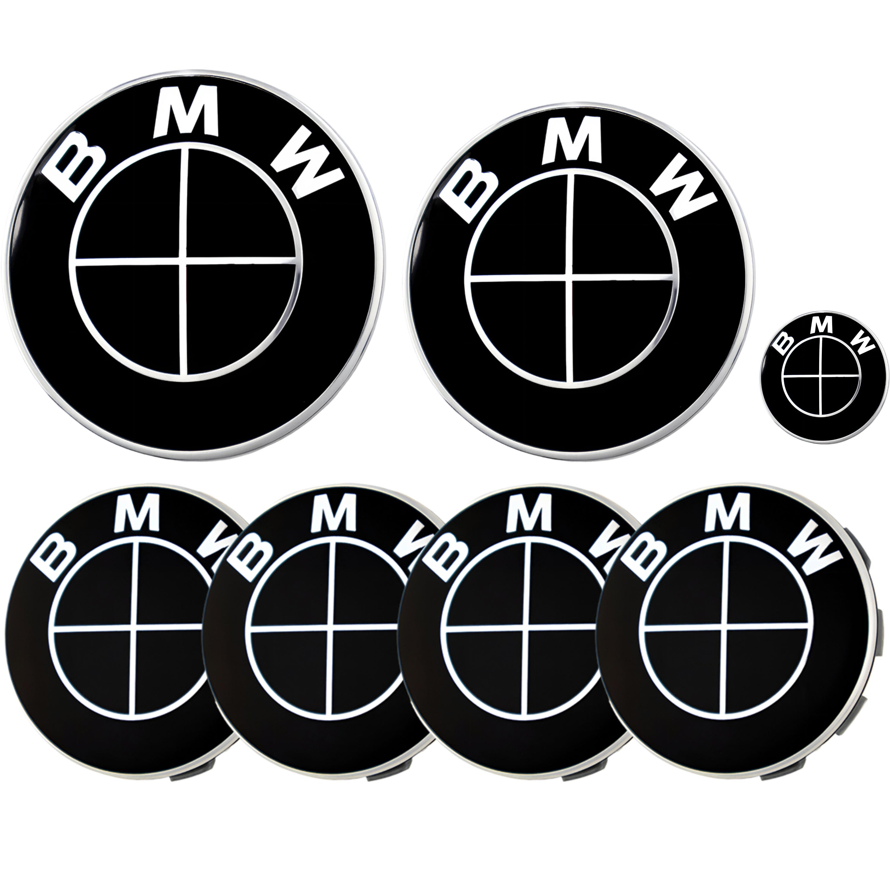 Emblem | Voll Schwarz - BMW Kompatibel