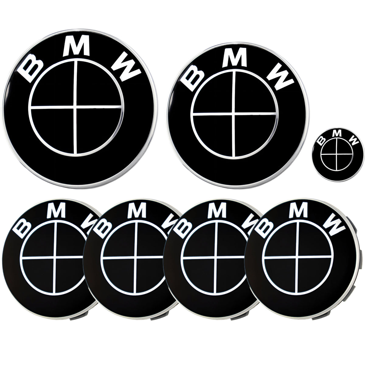 BMW Badge | Full Black