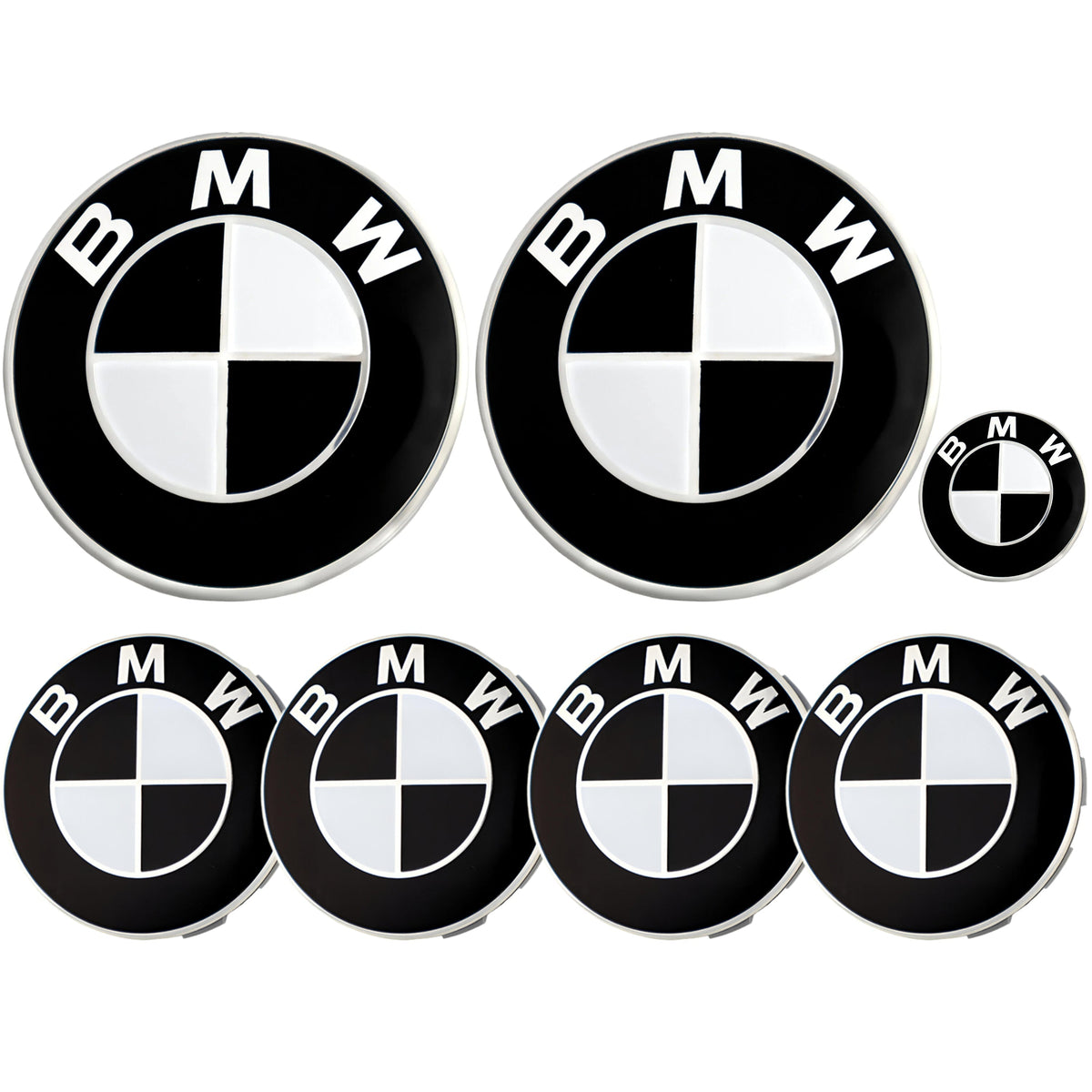 BMW Emblem | Schwarz & Weiß