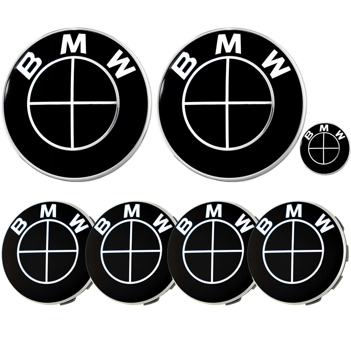 BMW Badge | Full Black