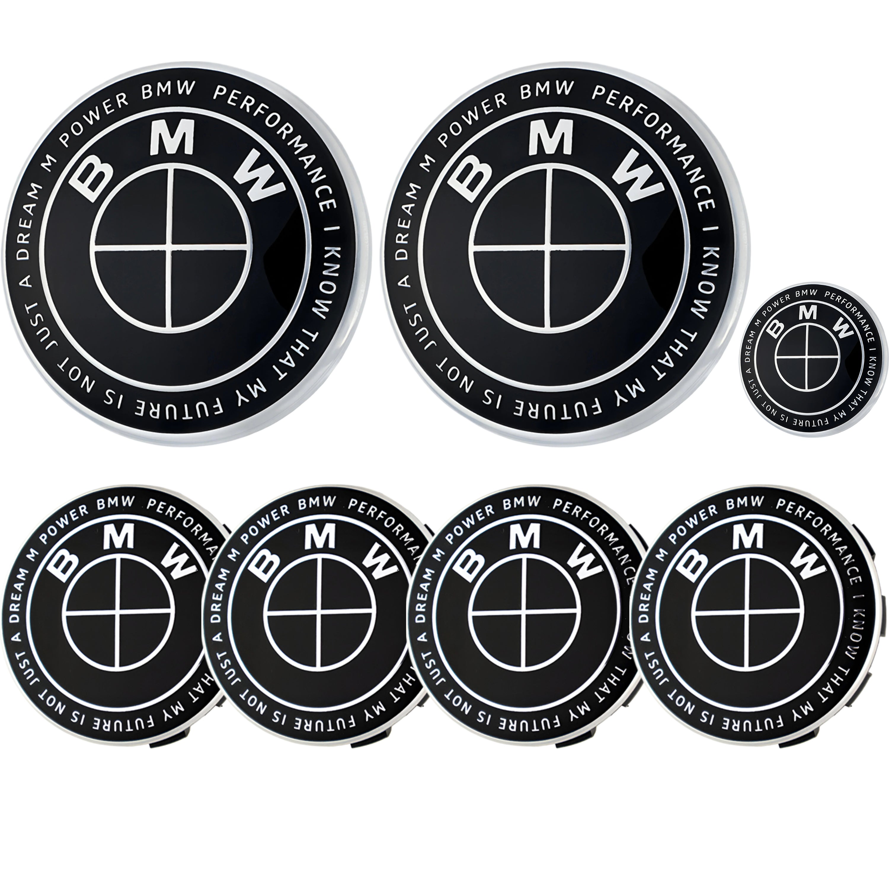 BMW Heritage Badge | Full Black