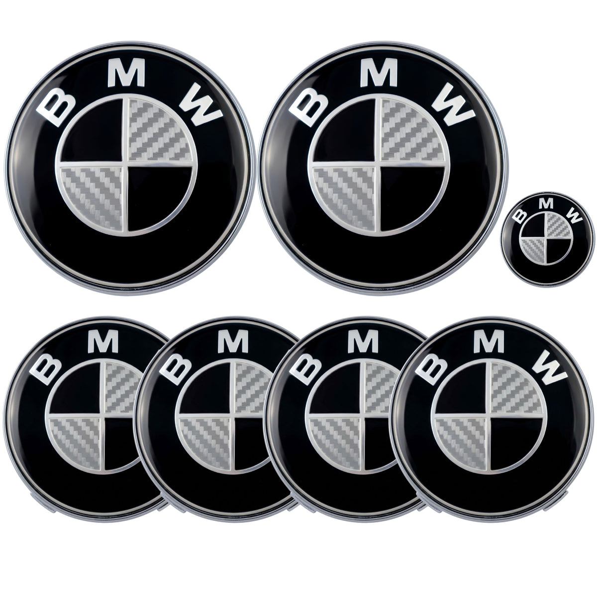 BMW Emblem | Schwarz & Grau