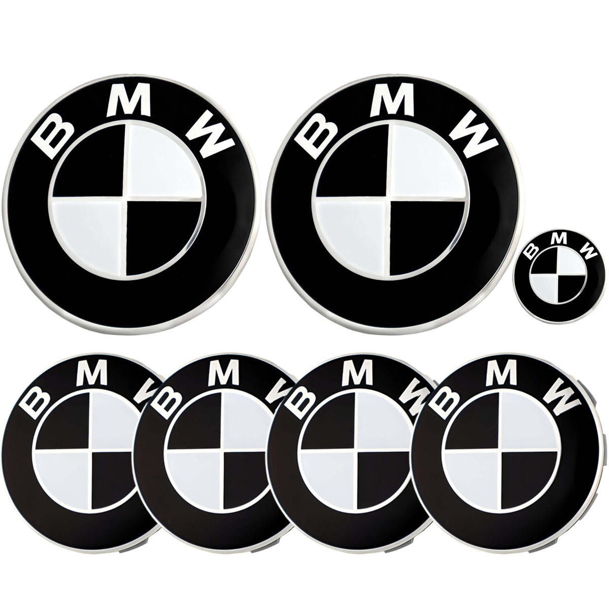BMW Emblem | Schwarz & Weiß