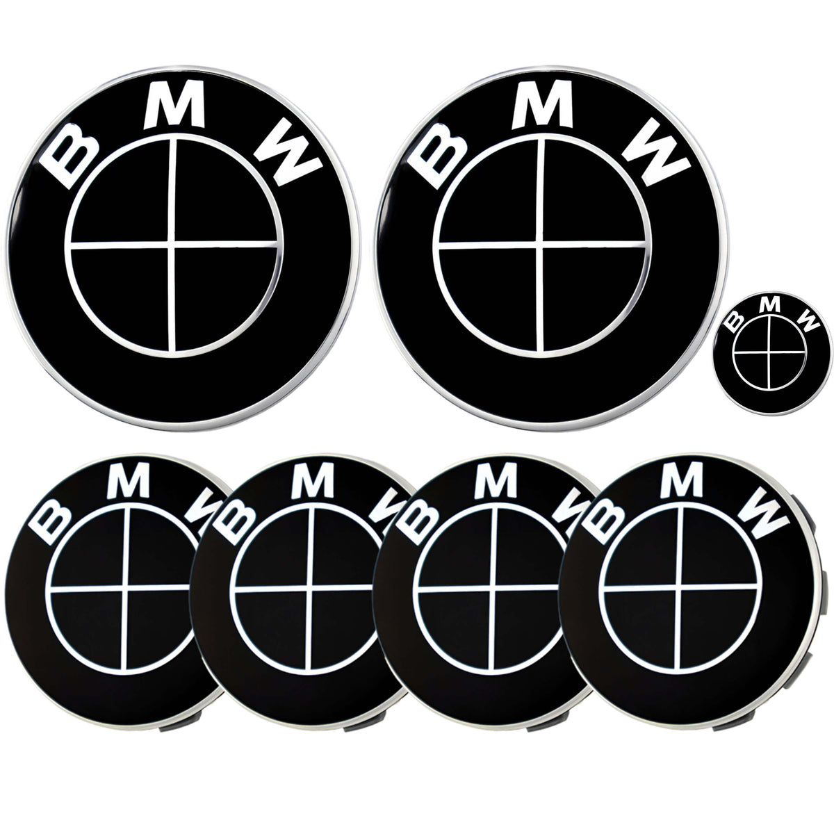 BMW Badge | Full Black
