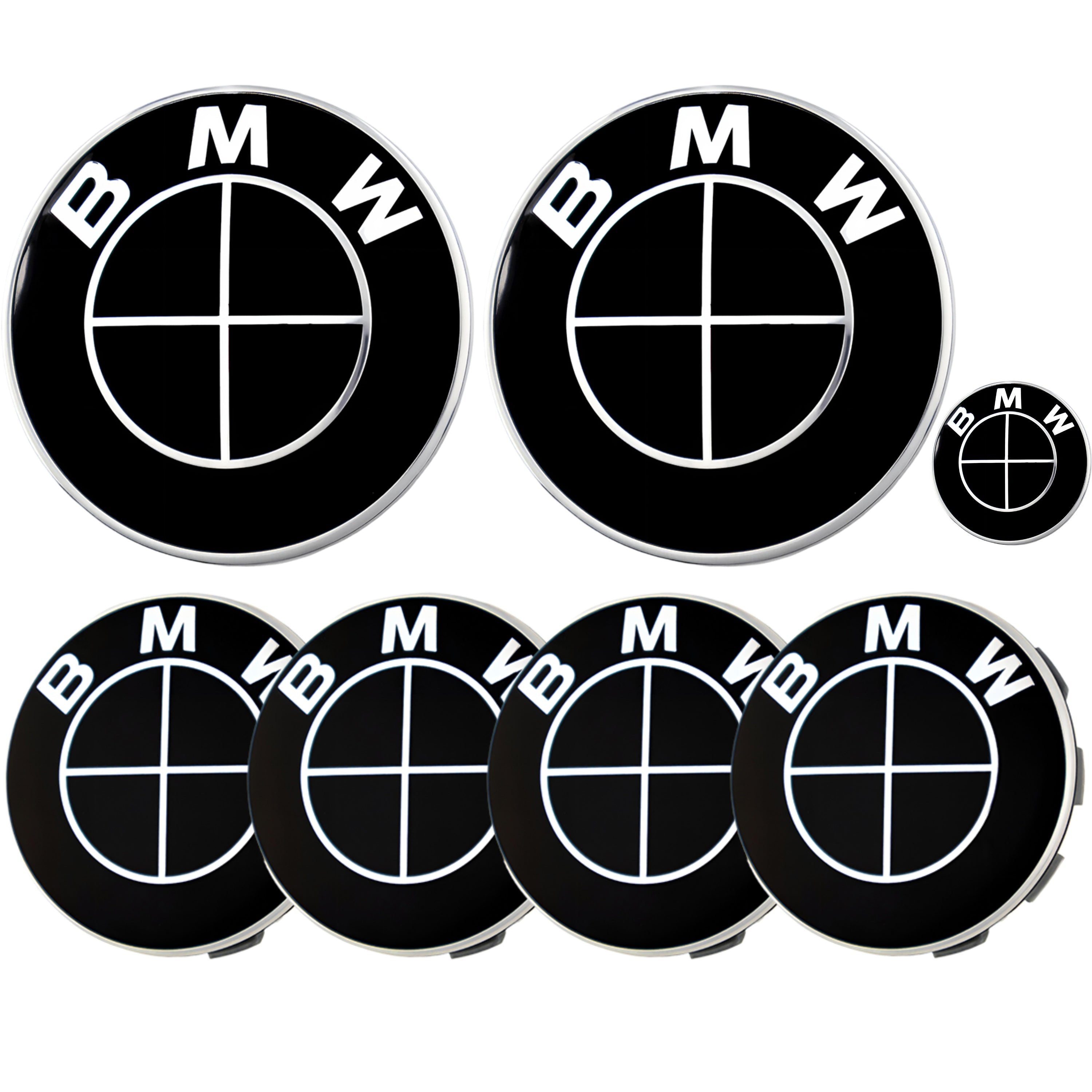 Emblem | Voll Schwarz - BMW Kompatibel