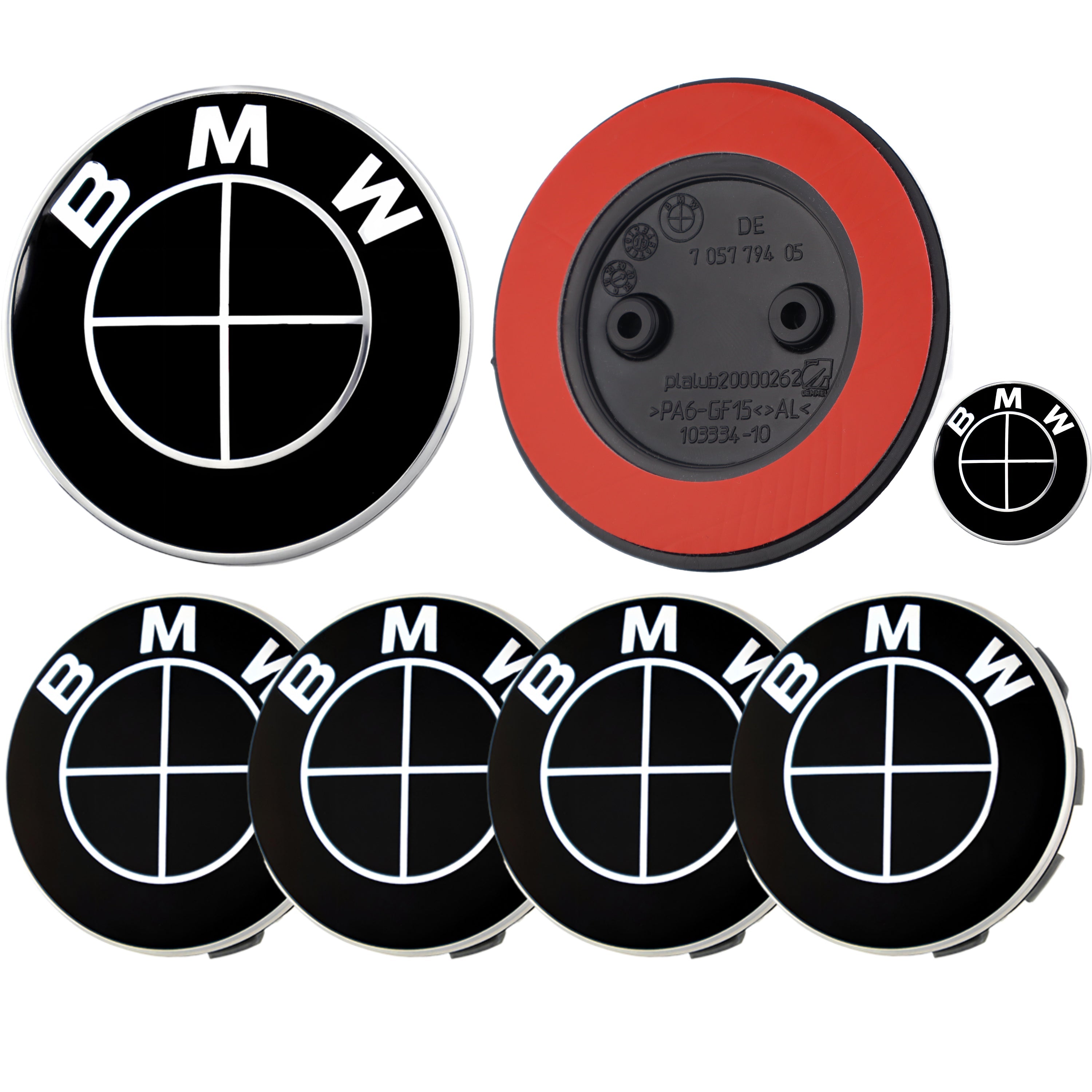 Emblem | Voll Schwarz - BMW Kompatibel