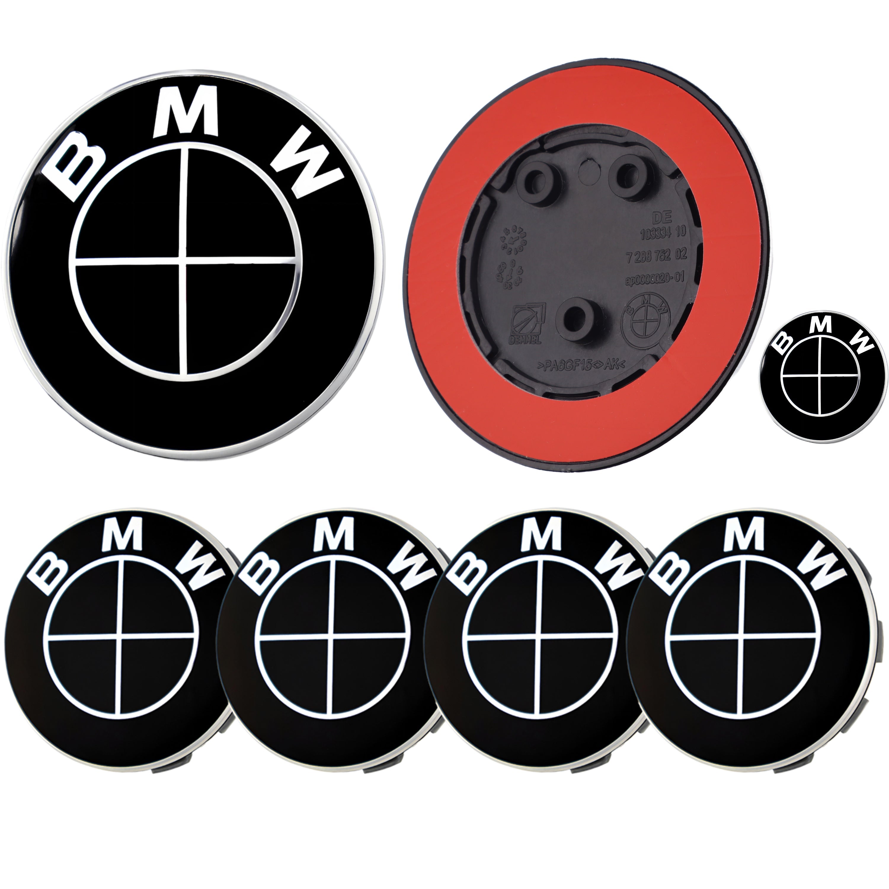 Emblem | Voll Schwarz - BMW Kompatibel