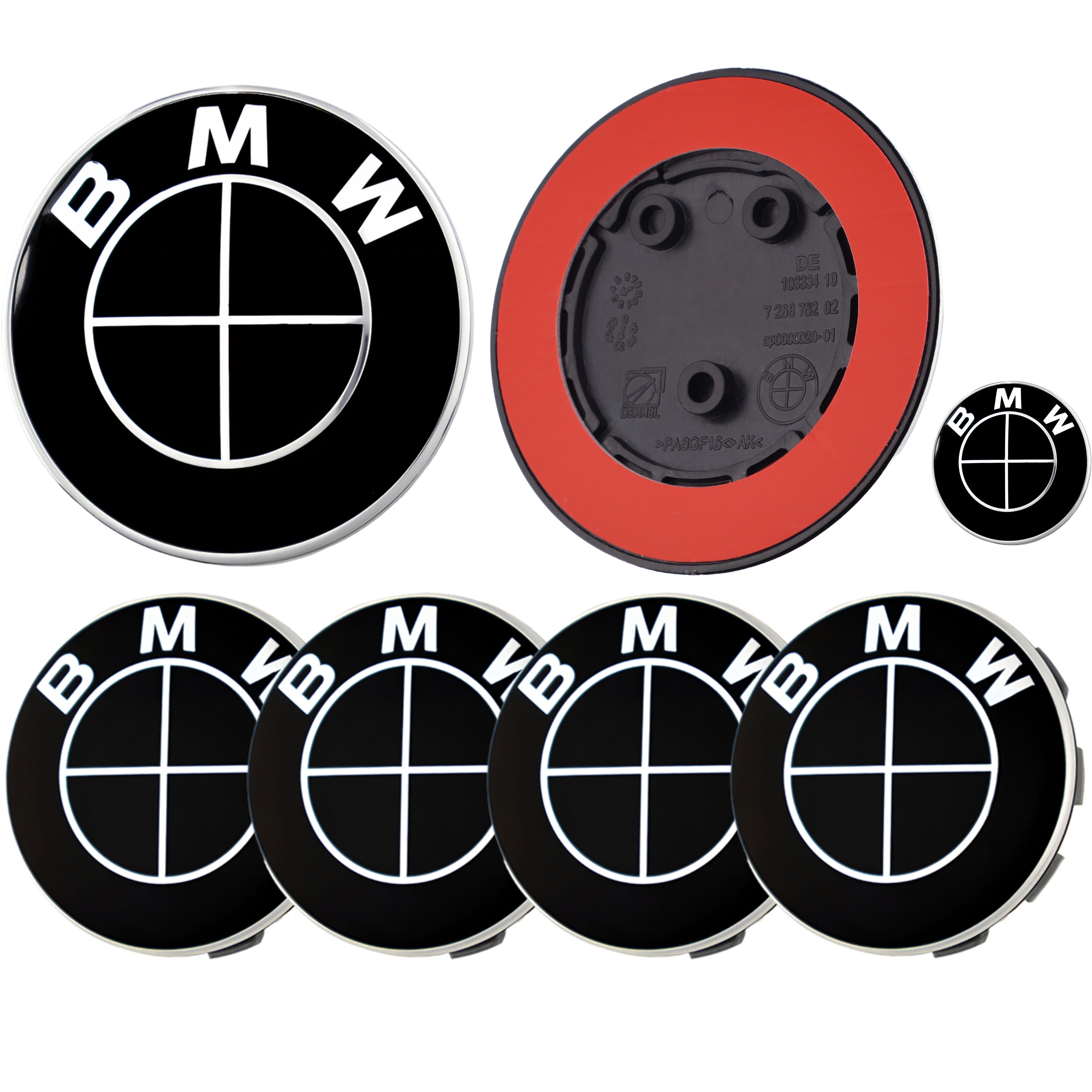 Emblem | Voll Schwarz - BMW Kompatibel