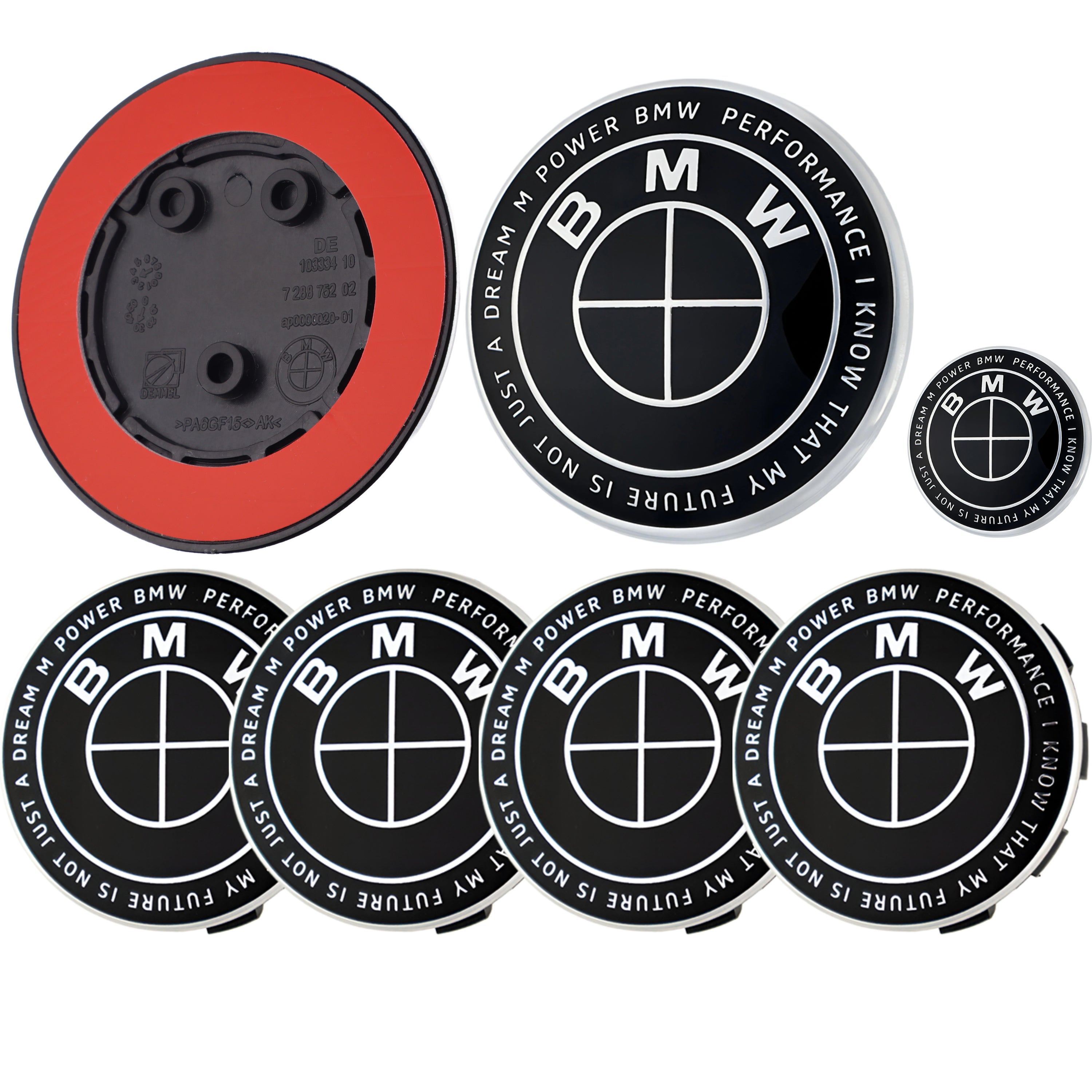 BMW Heritage Badge | Full Black