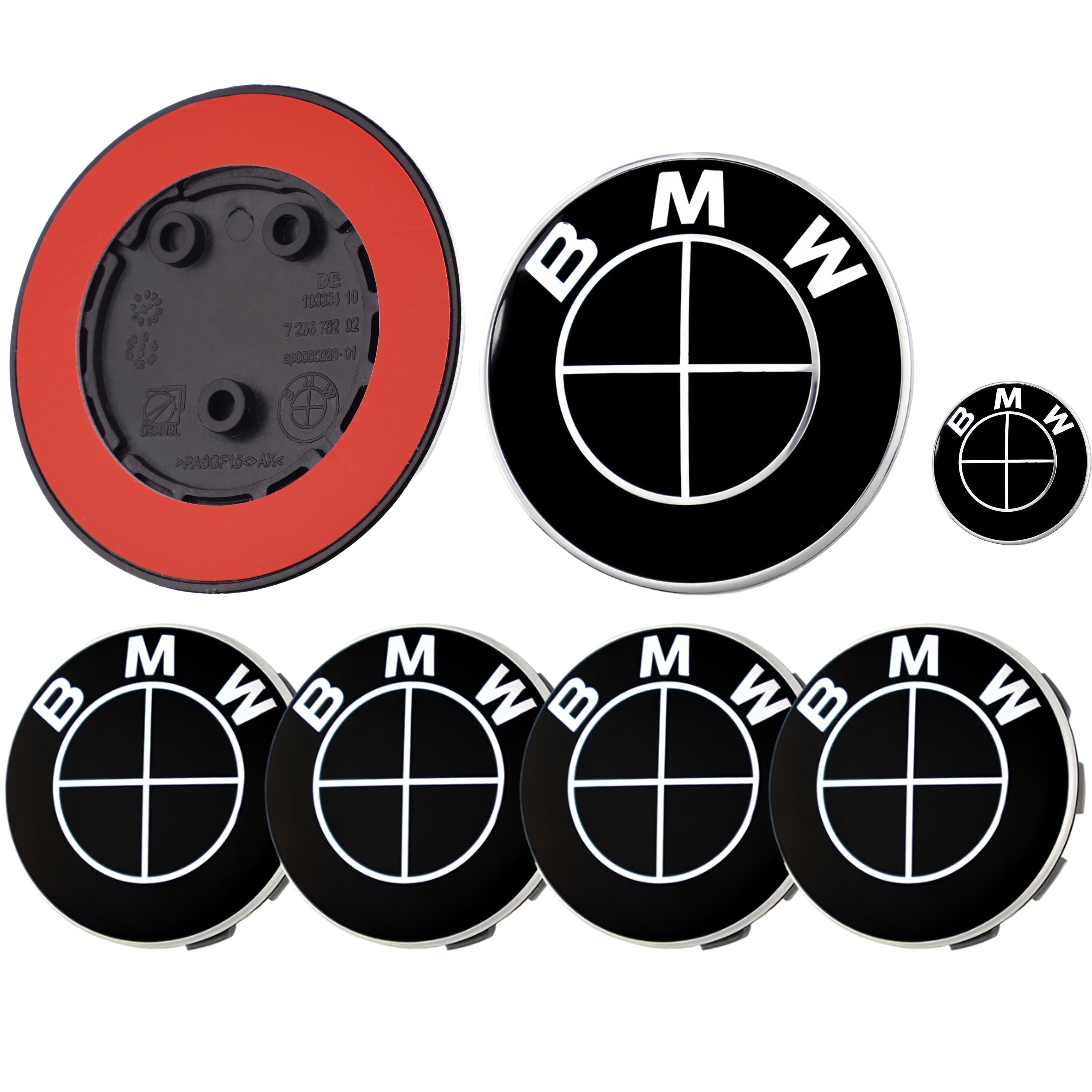 Emblem | Voll Schwarz - BMW Kompatibel