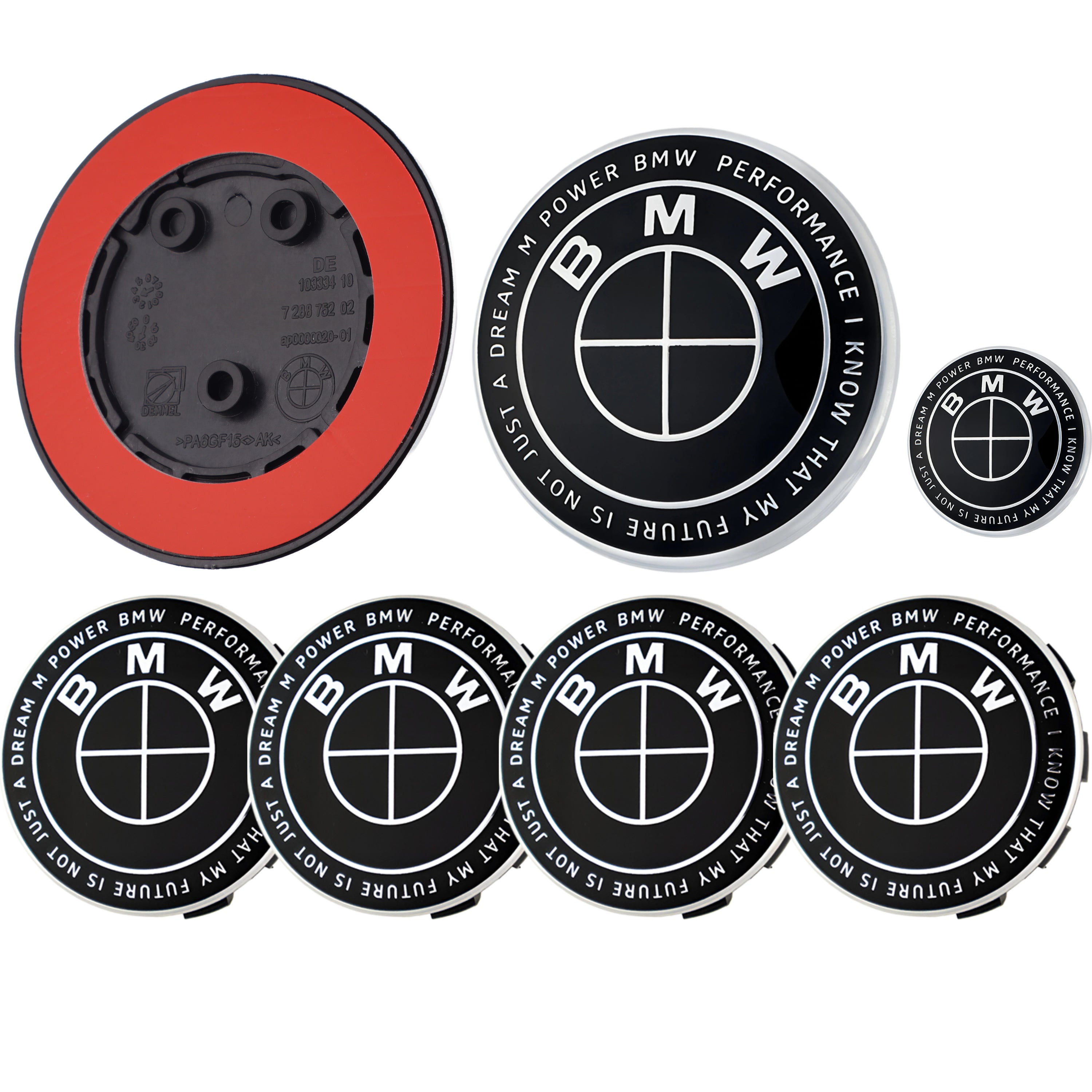 BMW Heritage Badge | Full Black