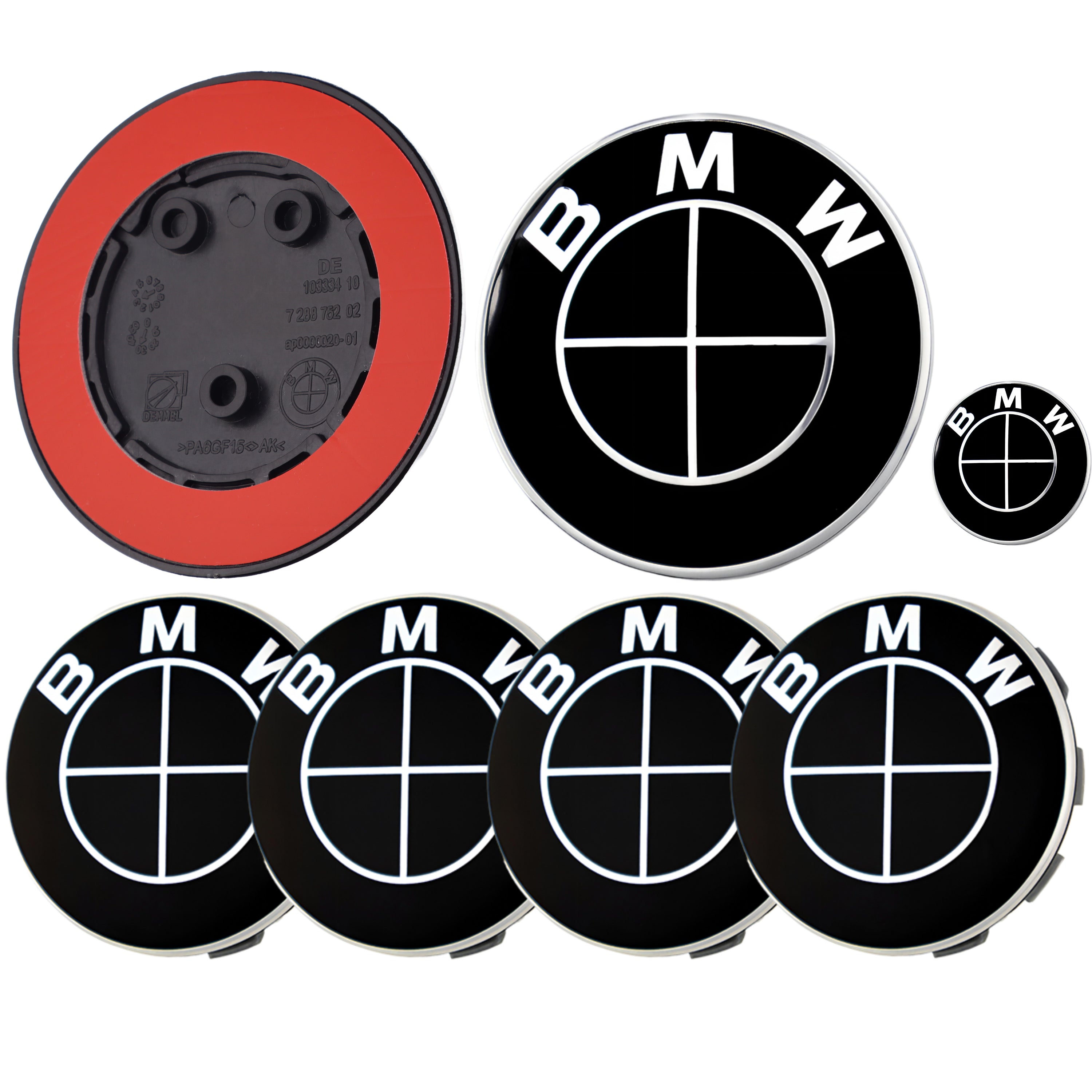 Emblem | Voll Schwarz - BMW Kompatibel