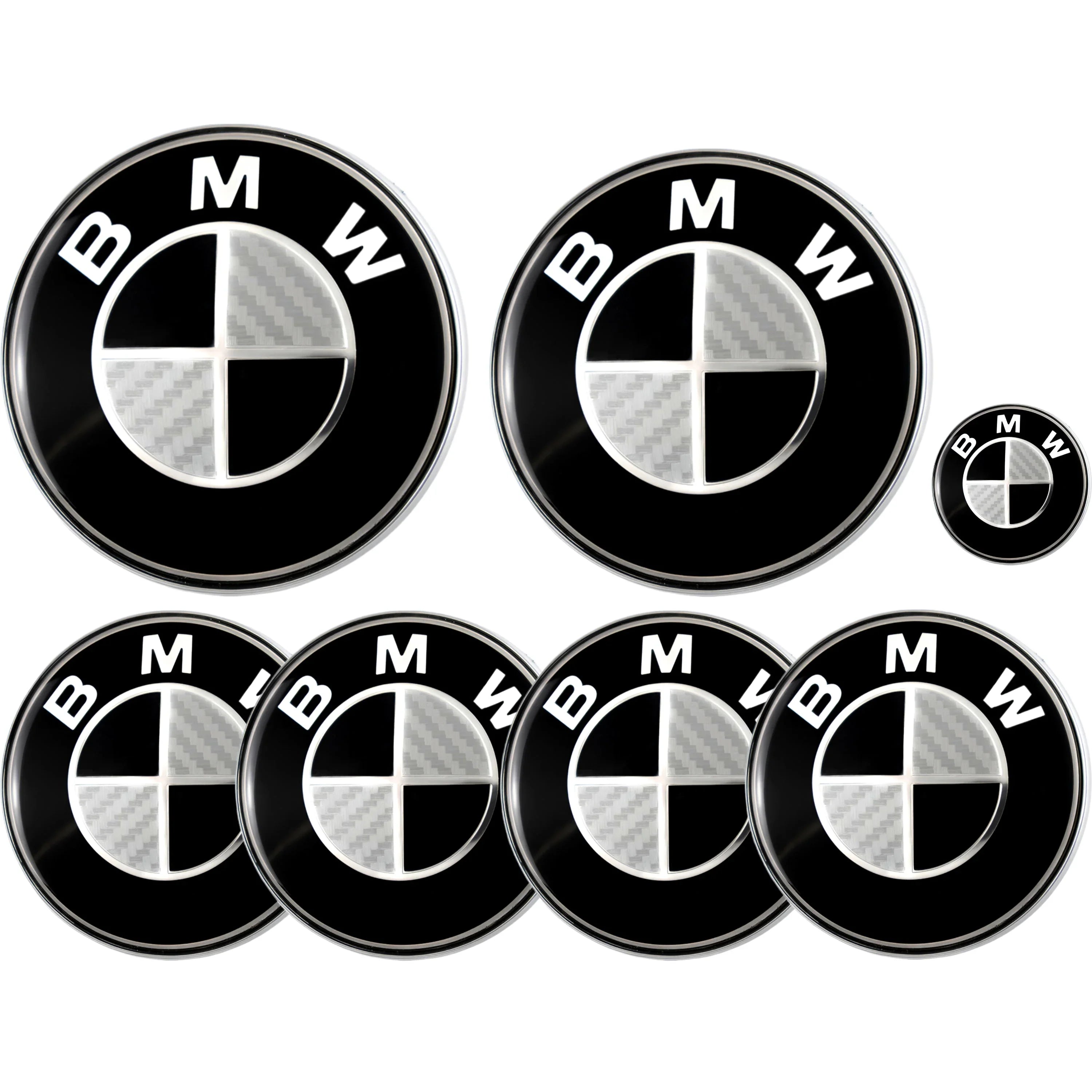 Emblem | Schwarz & Grau - BMW Kompatibel
