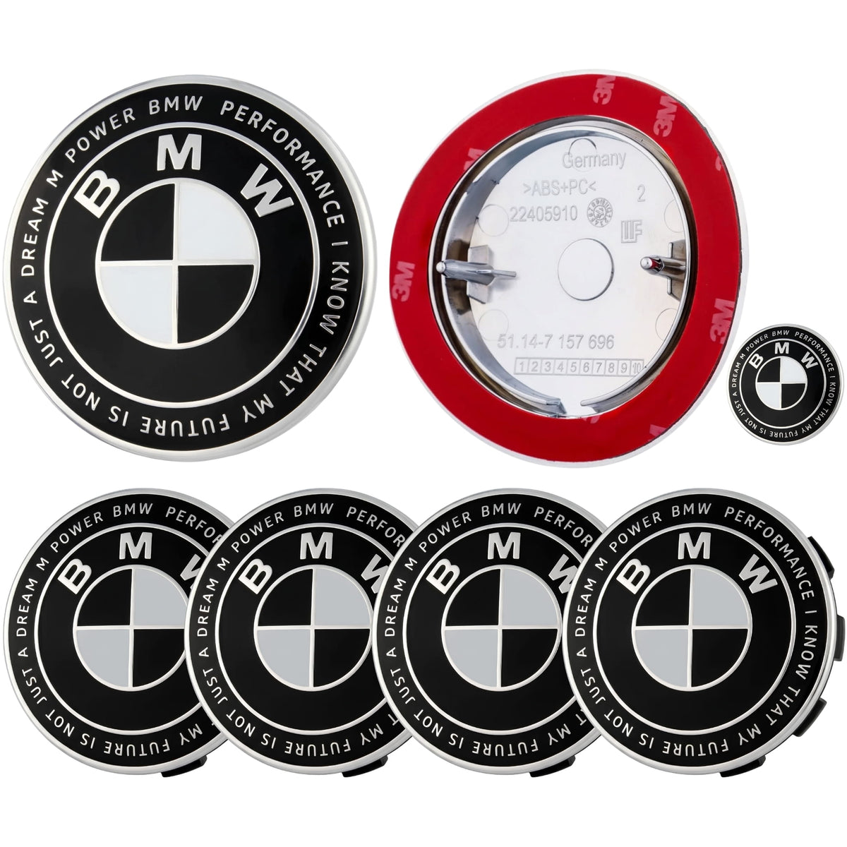 BMW Heritage Emblem | Schwarz & Weiß