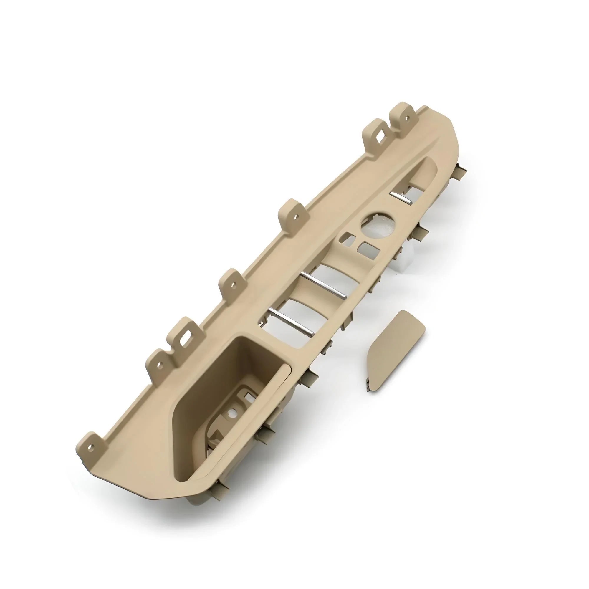 Armrest Storage Tray Insert – Beige – Compatible with Tesla Model 3/Y – Interior