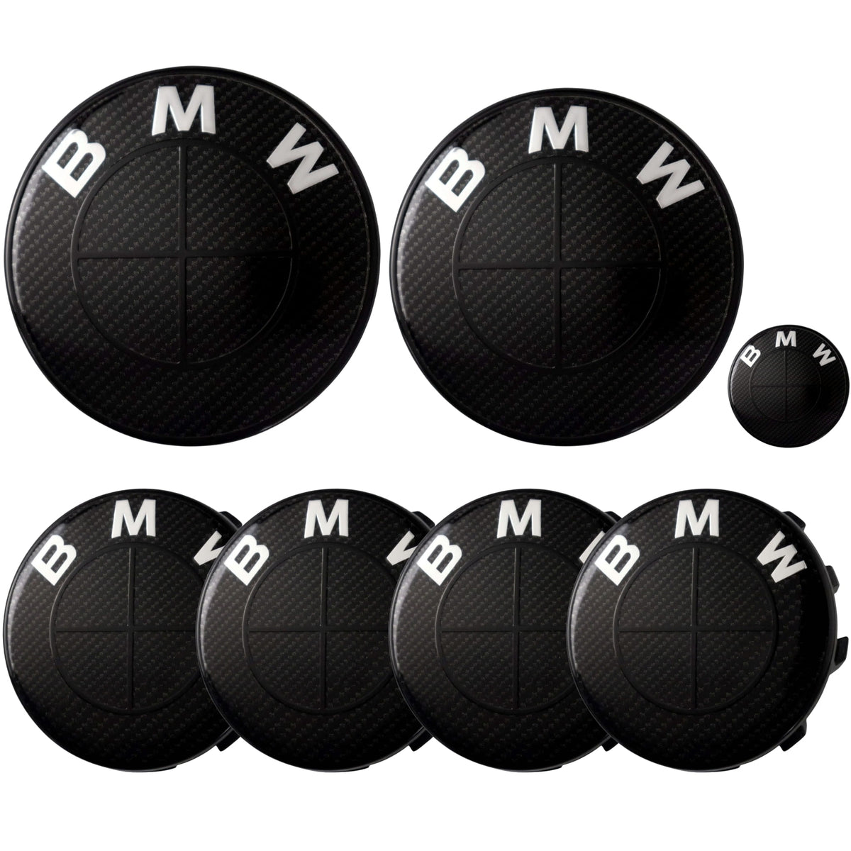 BMW Badge | Black Carbon