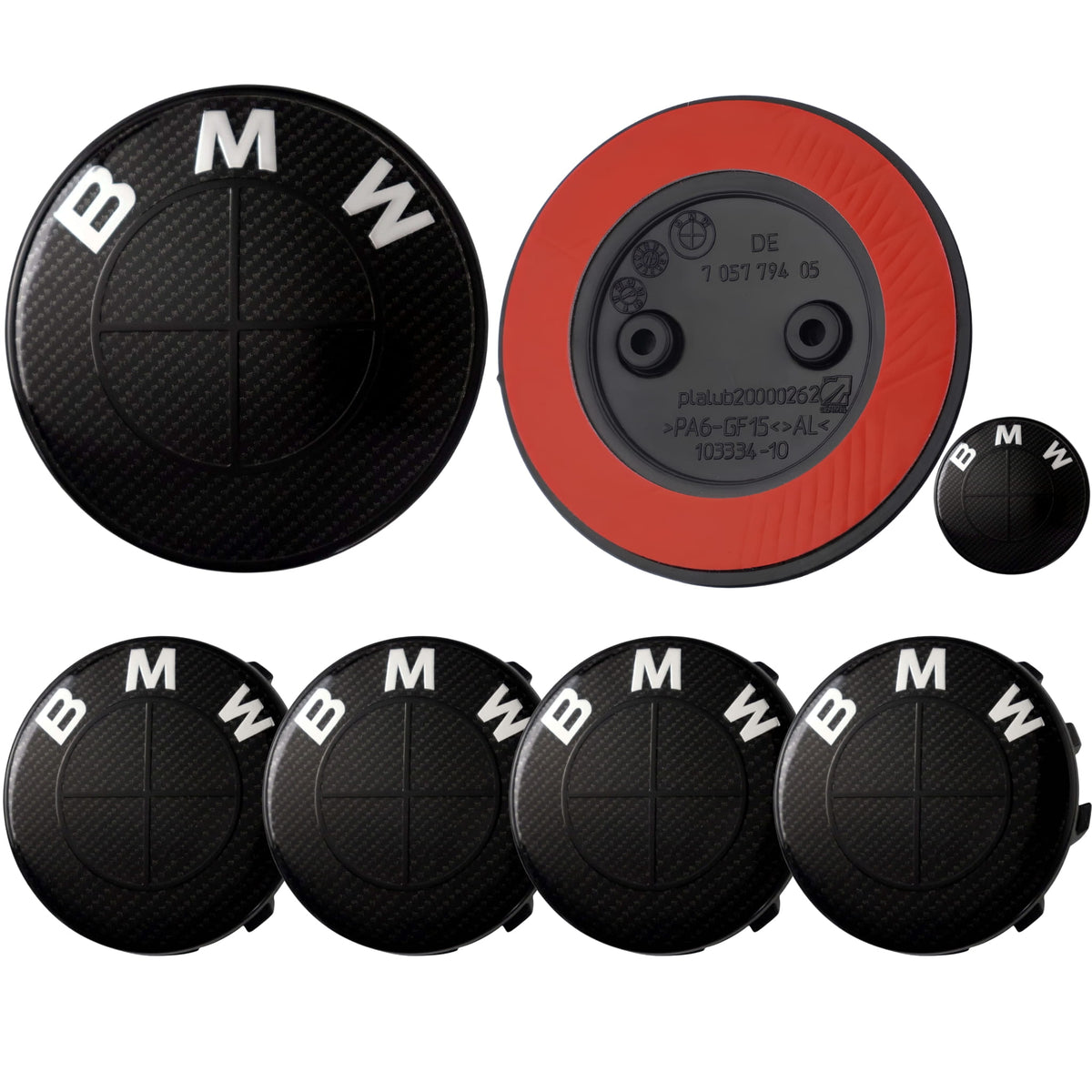BMW Badge | Black Carbon
