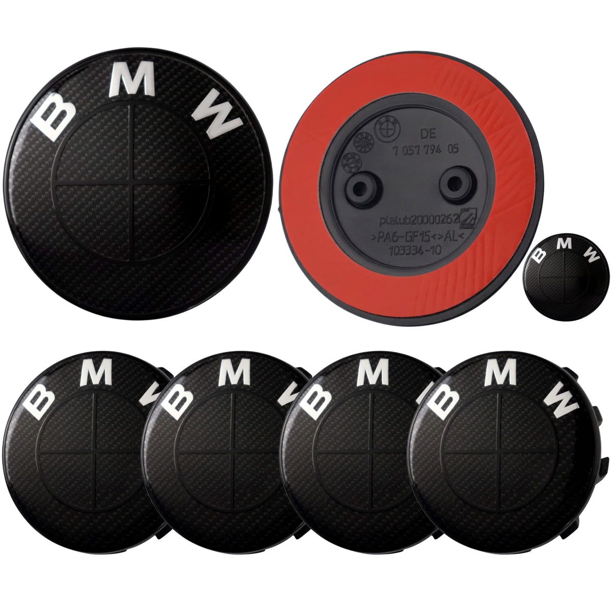 BMW Badge | Black Carbon
