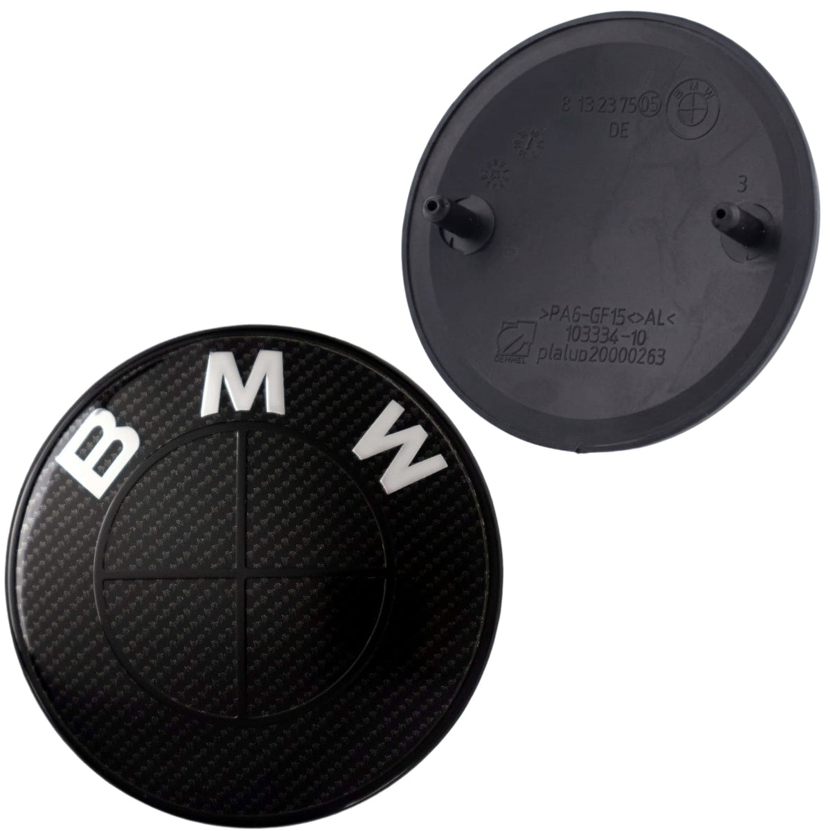 BMW Badge | Black Carbon