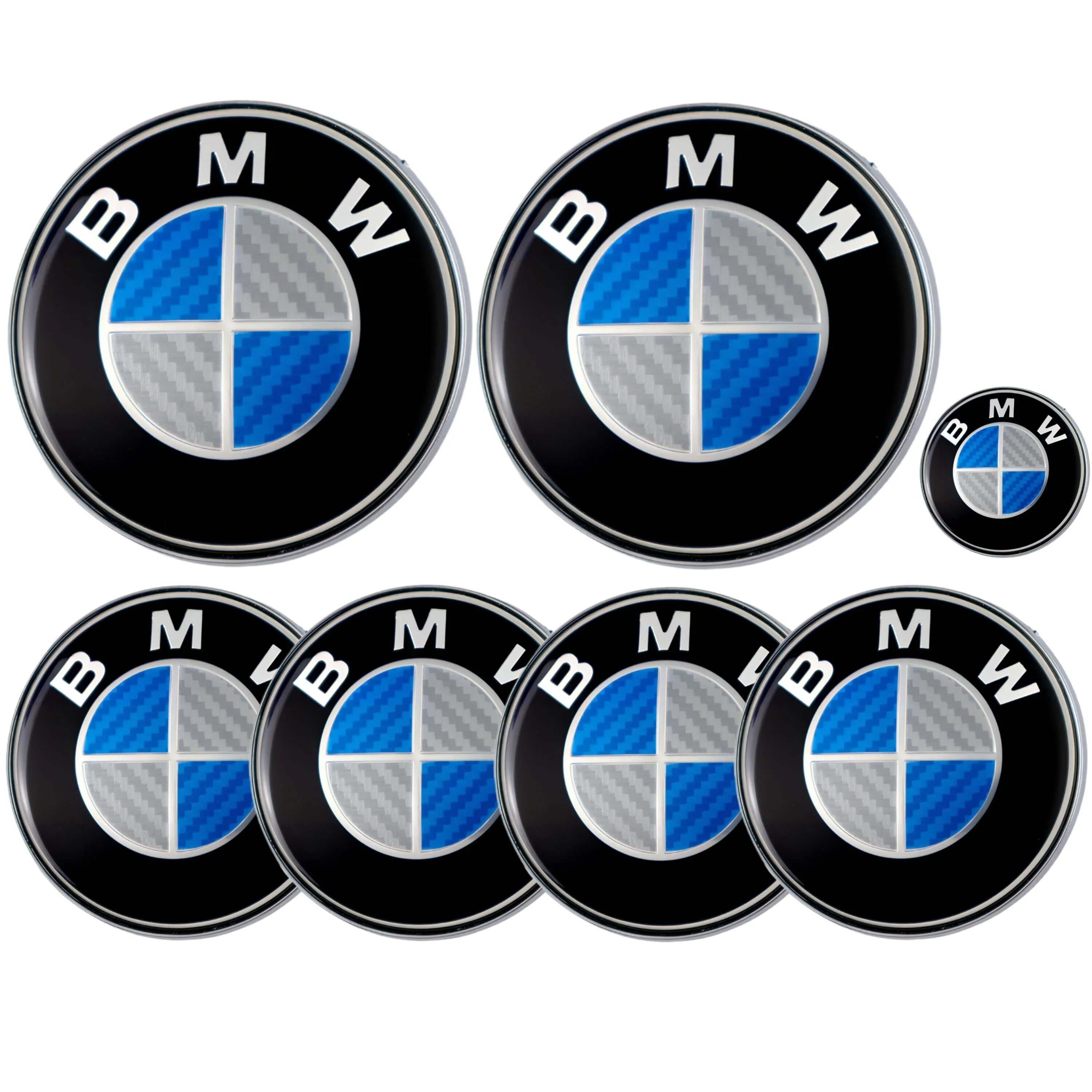 BMW Emblem | Blau & Grau