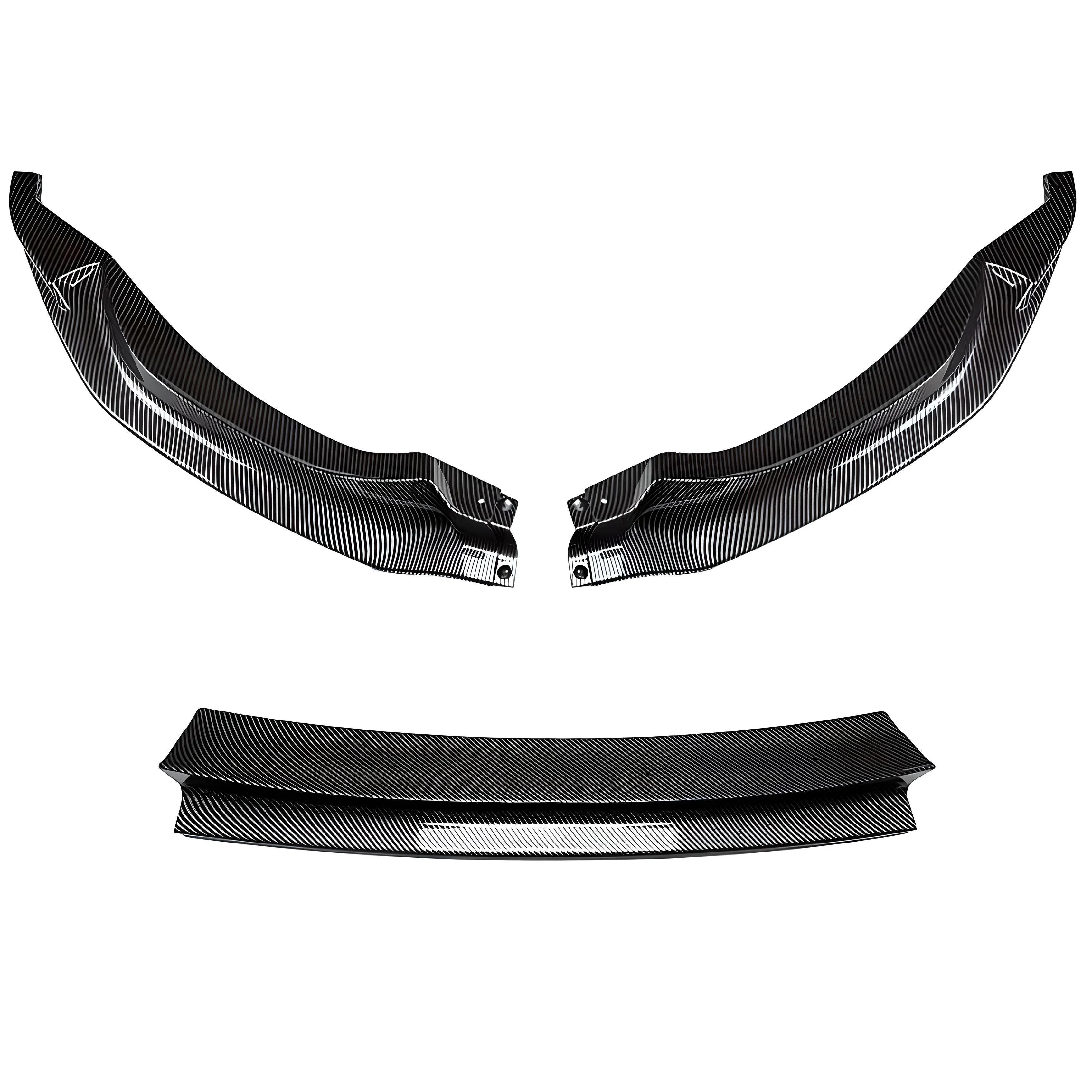 Carbon 1 Front Splitter Lip – Glossy Carbon – Compatible with BMW M3 G80 – Front Exterior