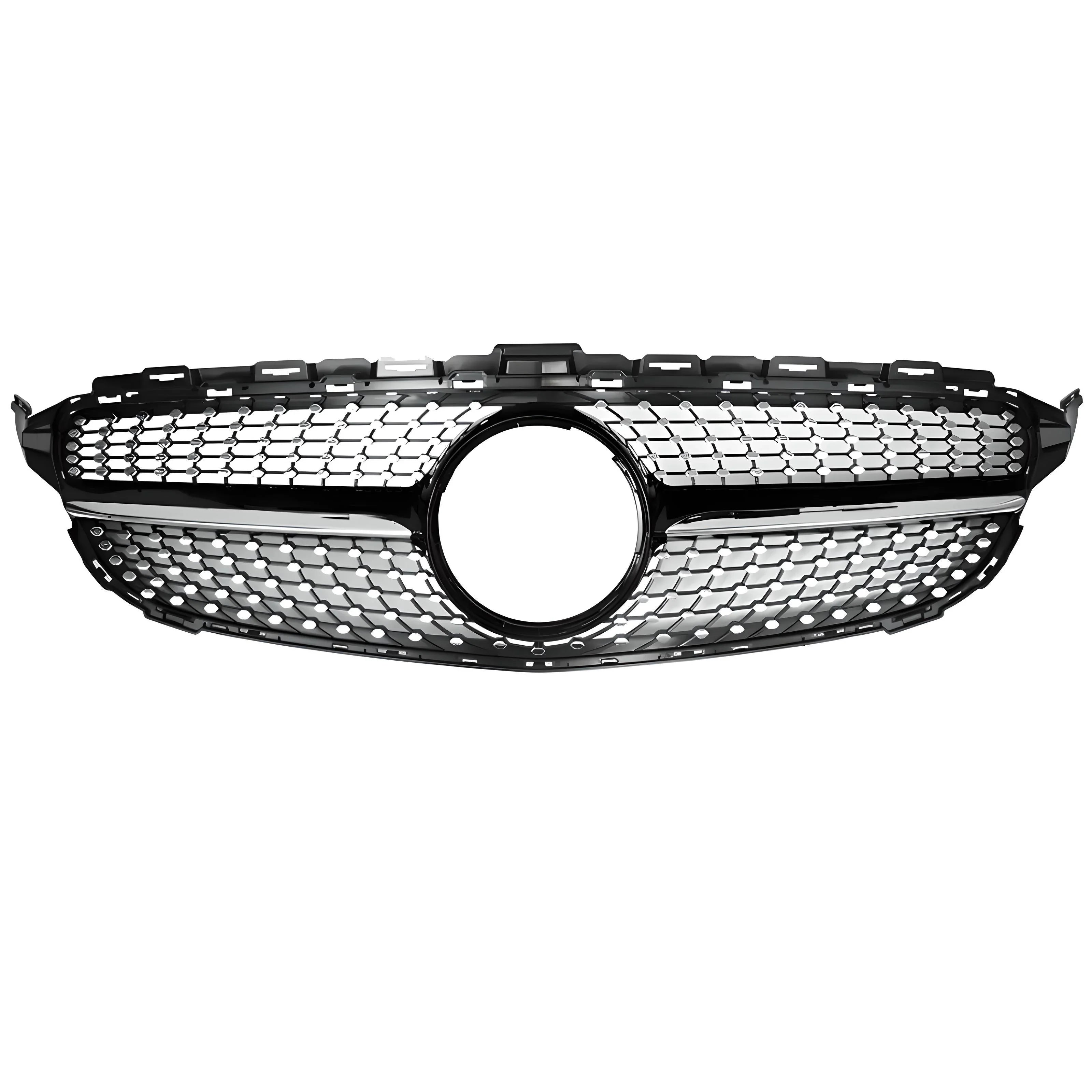 Mercedes Front Grille | C Class (2015 - 2018) Diamond - Aftermarket - CIREVON