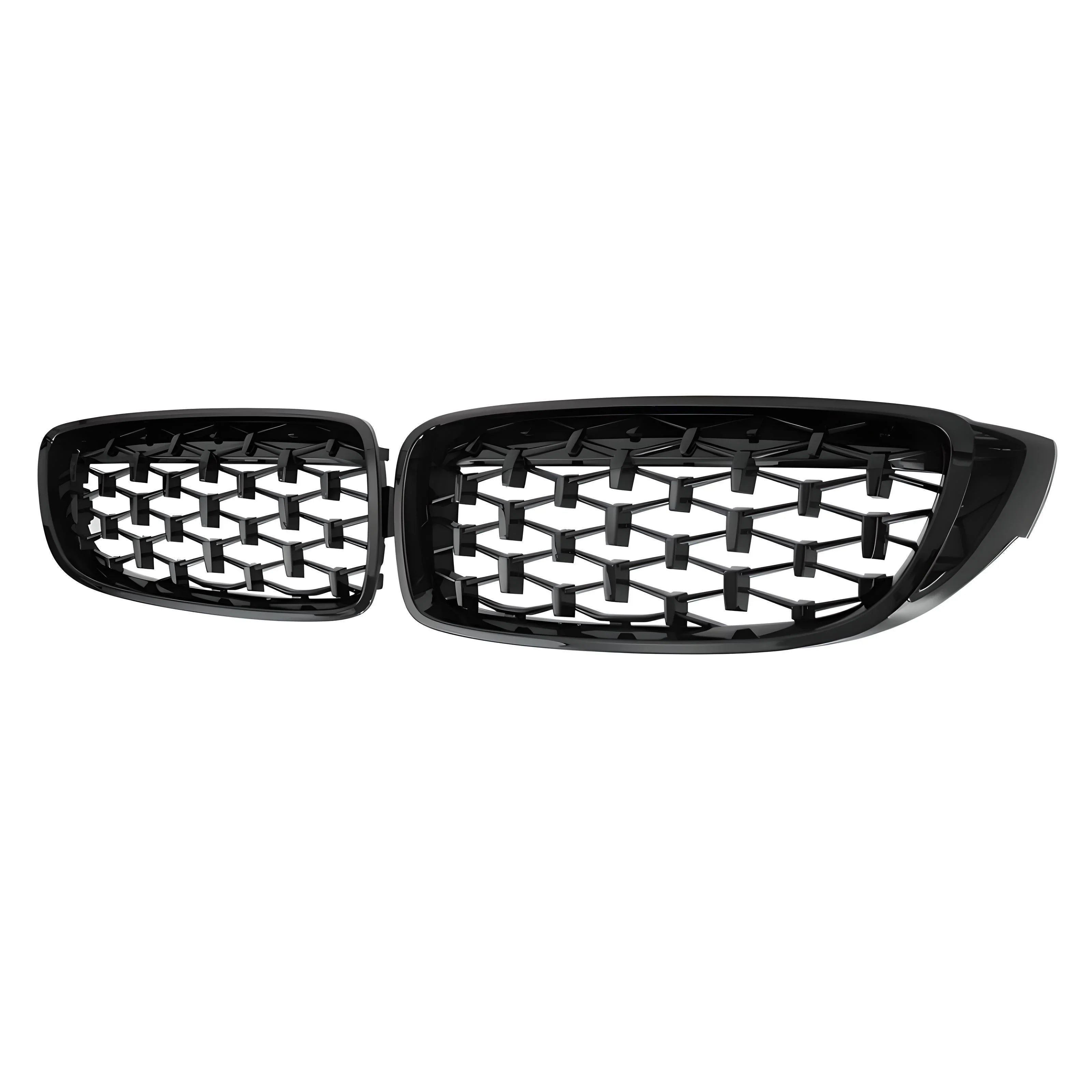 BMW M3 G80 Front Glossy Black Kidney Grille – Gloss Black – Compatible with BMW M3 G80 – Front Exterior