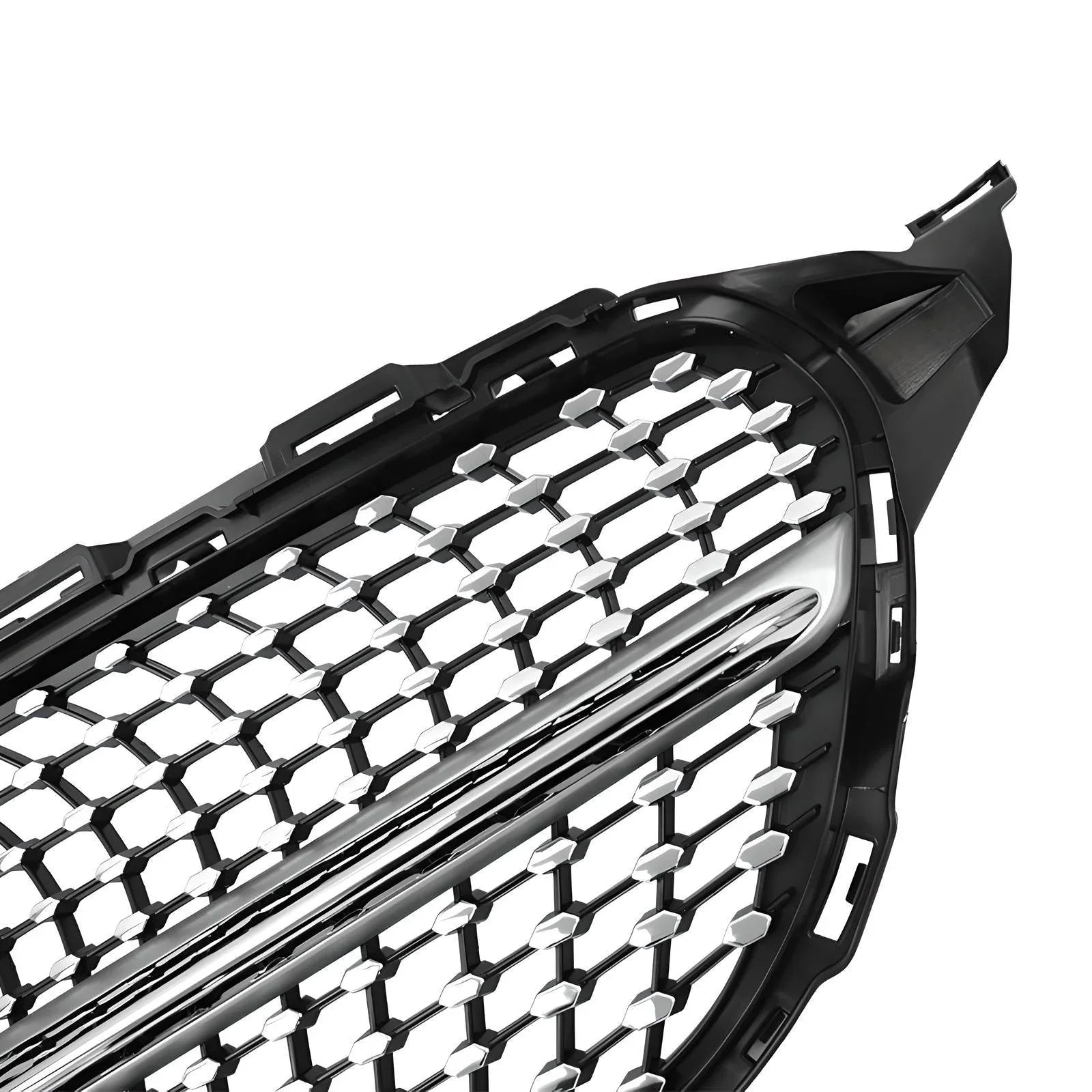 Mercedes Front Grille | C Class (2015 - 2018) Diamond - Aftermarket - CIREVON