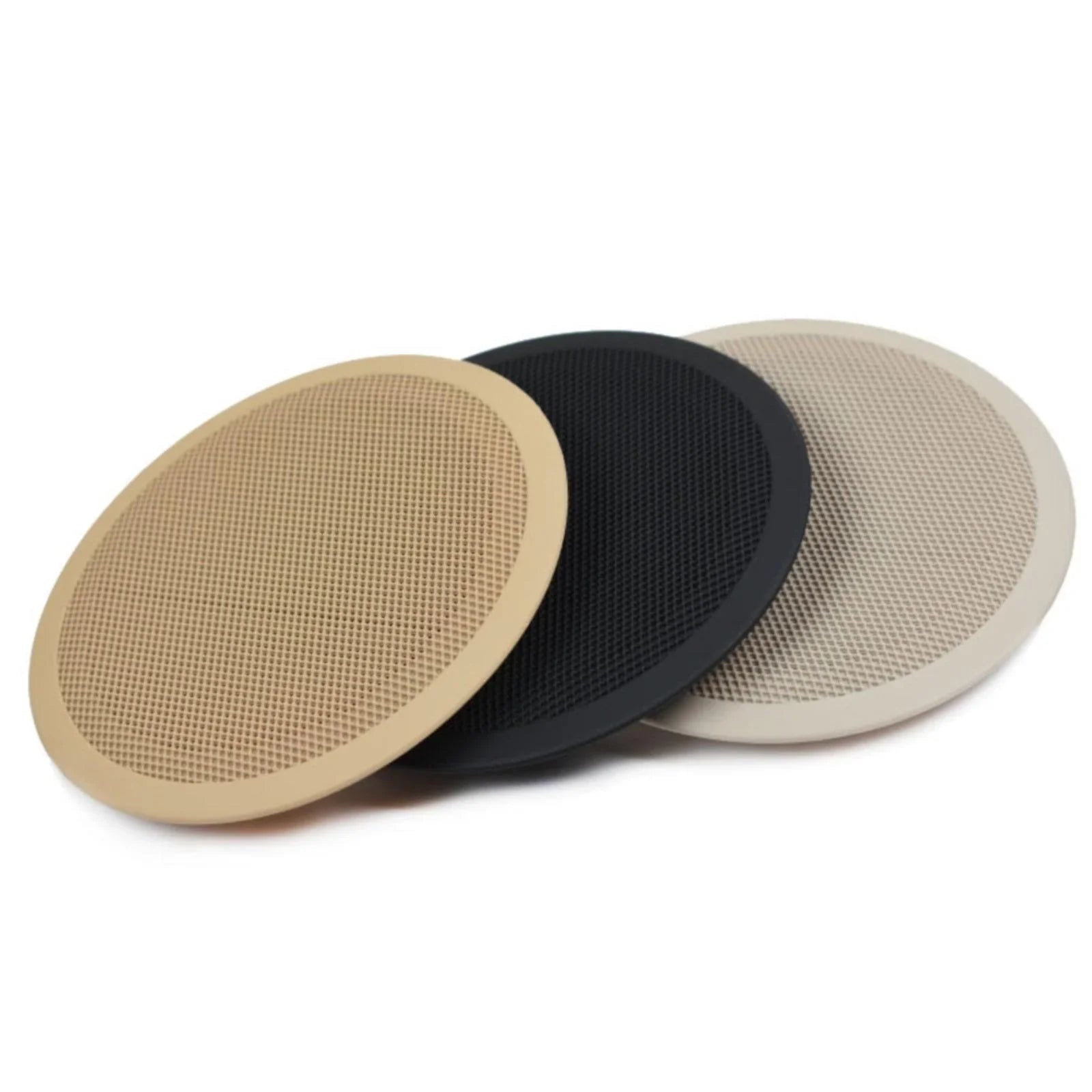 Car Speaker Grille Cover – Beige – Compatible with BMW – Front