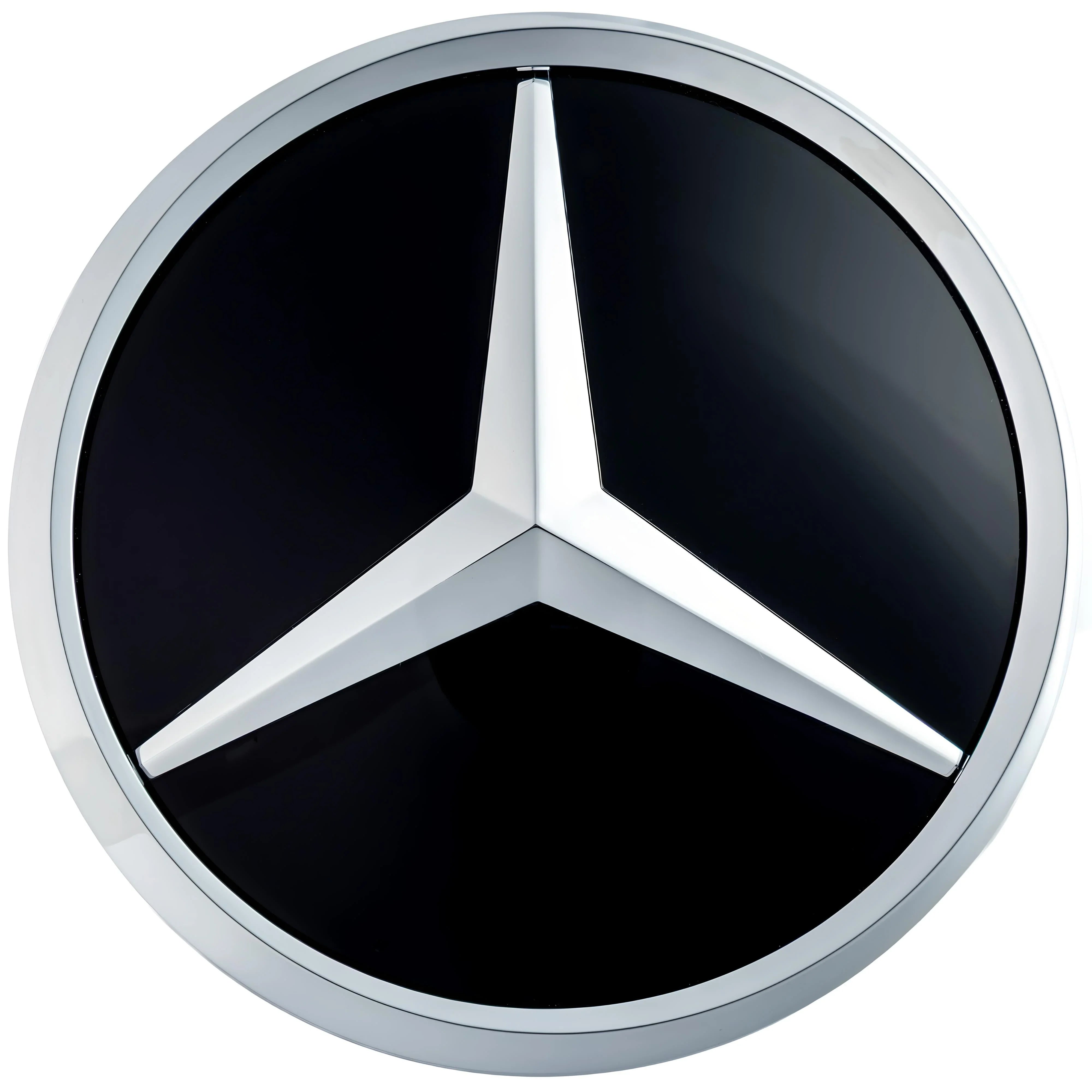 Mercedes Grille Emblem | Chrome - Mirror Style - Aftermarket - CIREVON