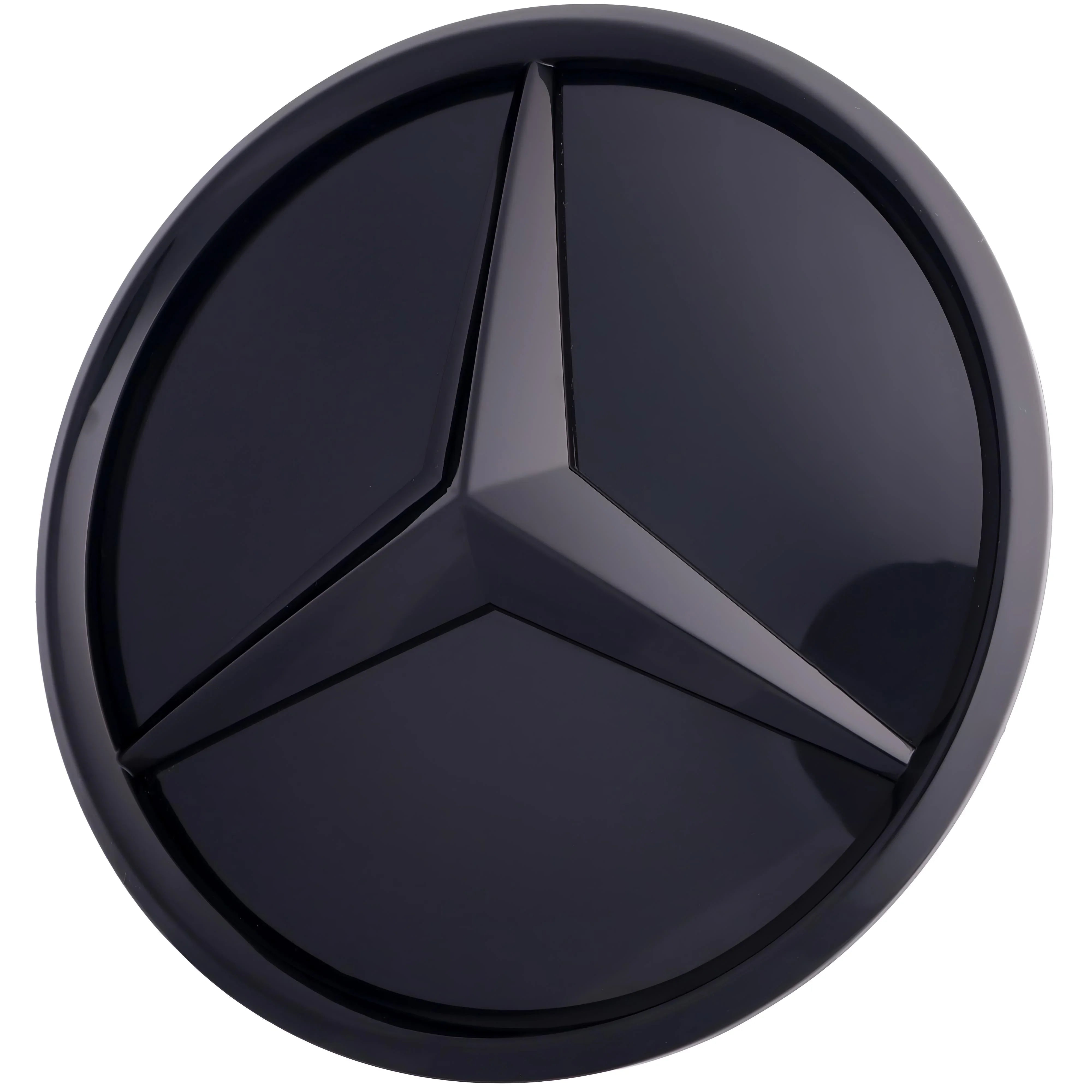 Mercedes Grille Emblem | Gloss Black - Elevated Style - Aftermarket - cirevon