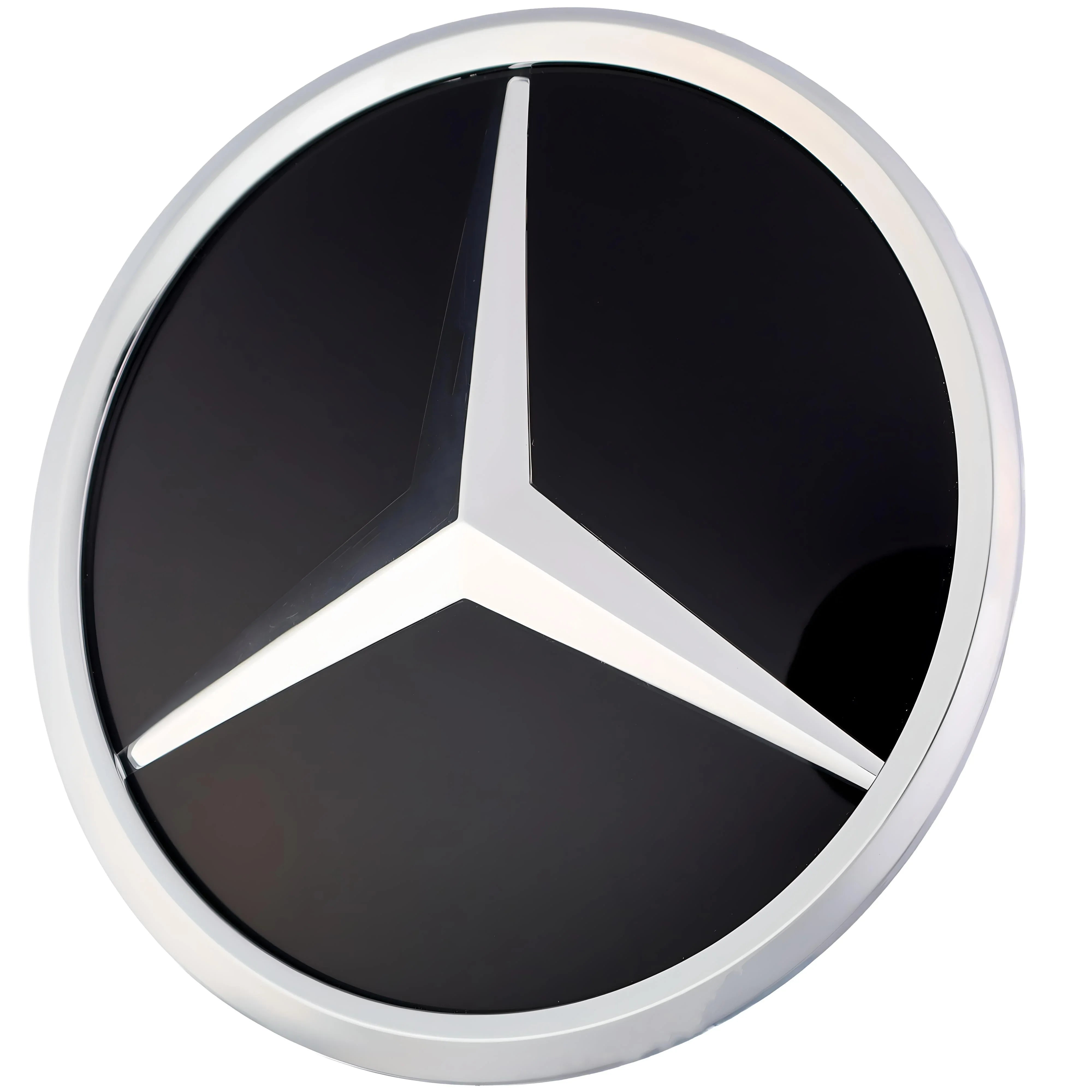 Mercedes Grille Emblem | Chrome - Mirror Style - Aftermarket - CIREVON