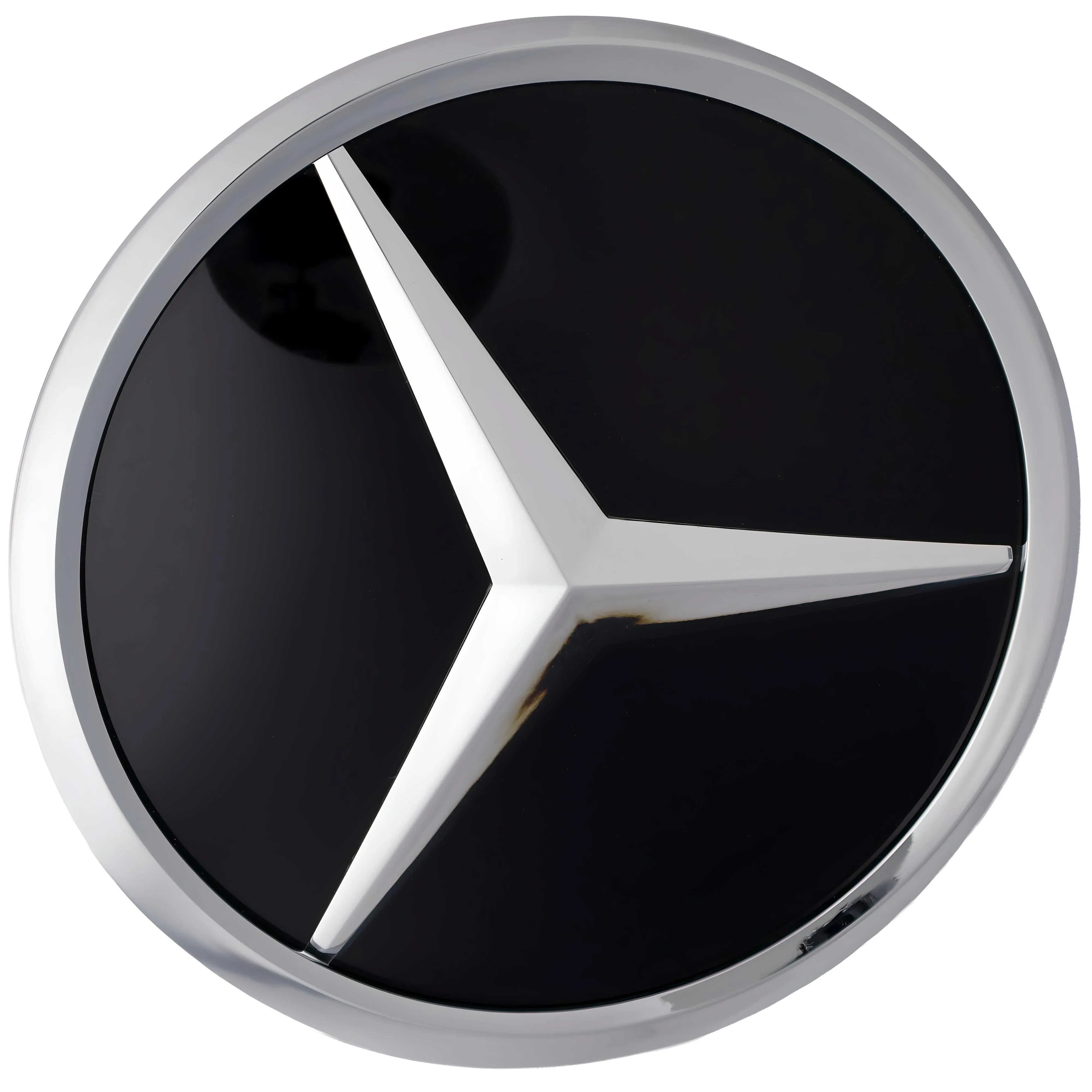 Mercedes Grille Emblem | Chrome - Mirror Style - Aftermarket - CIREVON