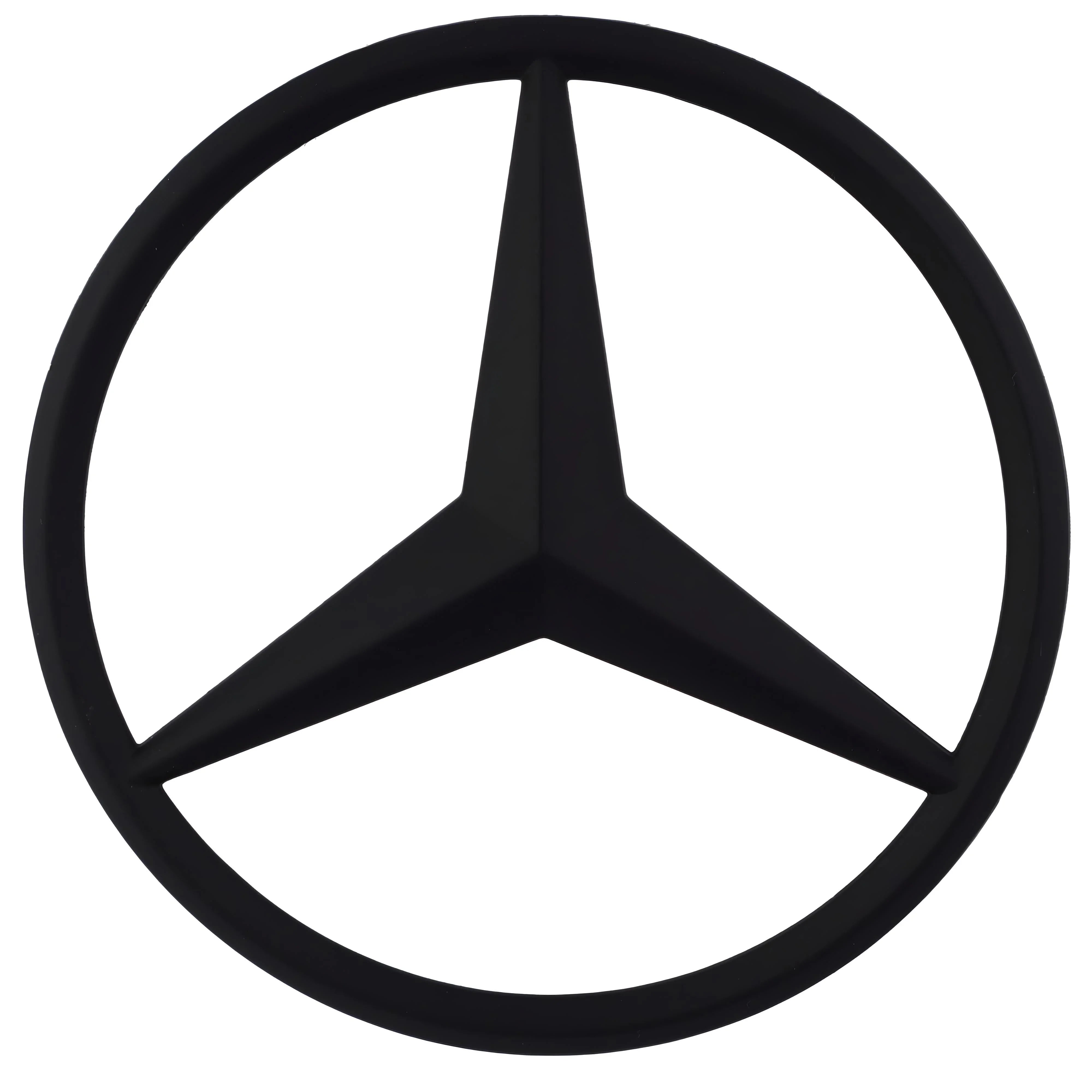 Mercedes Trunk Emblem | Matte Black - Aftermarket - cirevon
