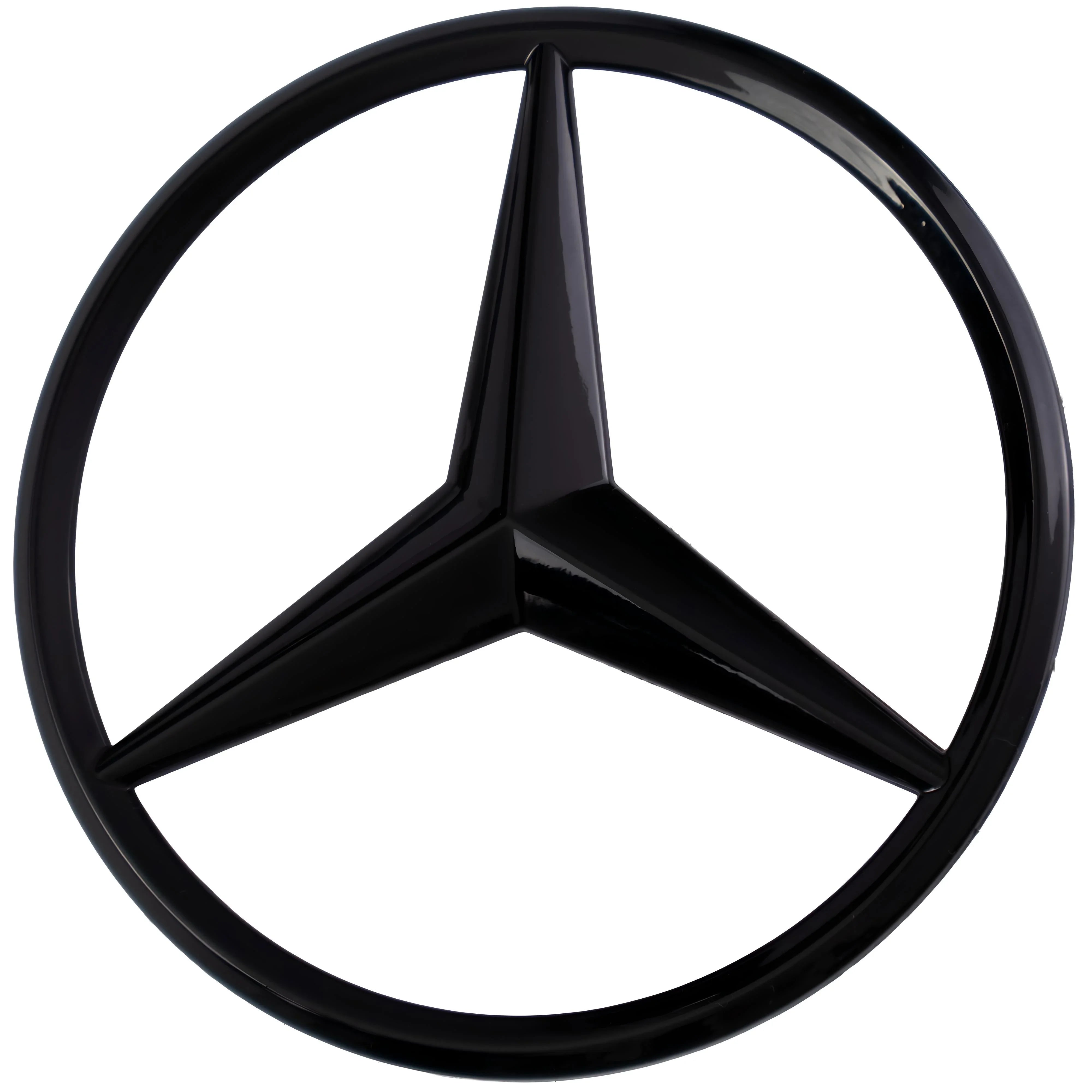 Mercedes Trunk Emblem | Gloss Black - Aftermarket - cirevon