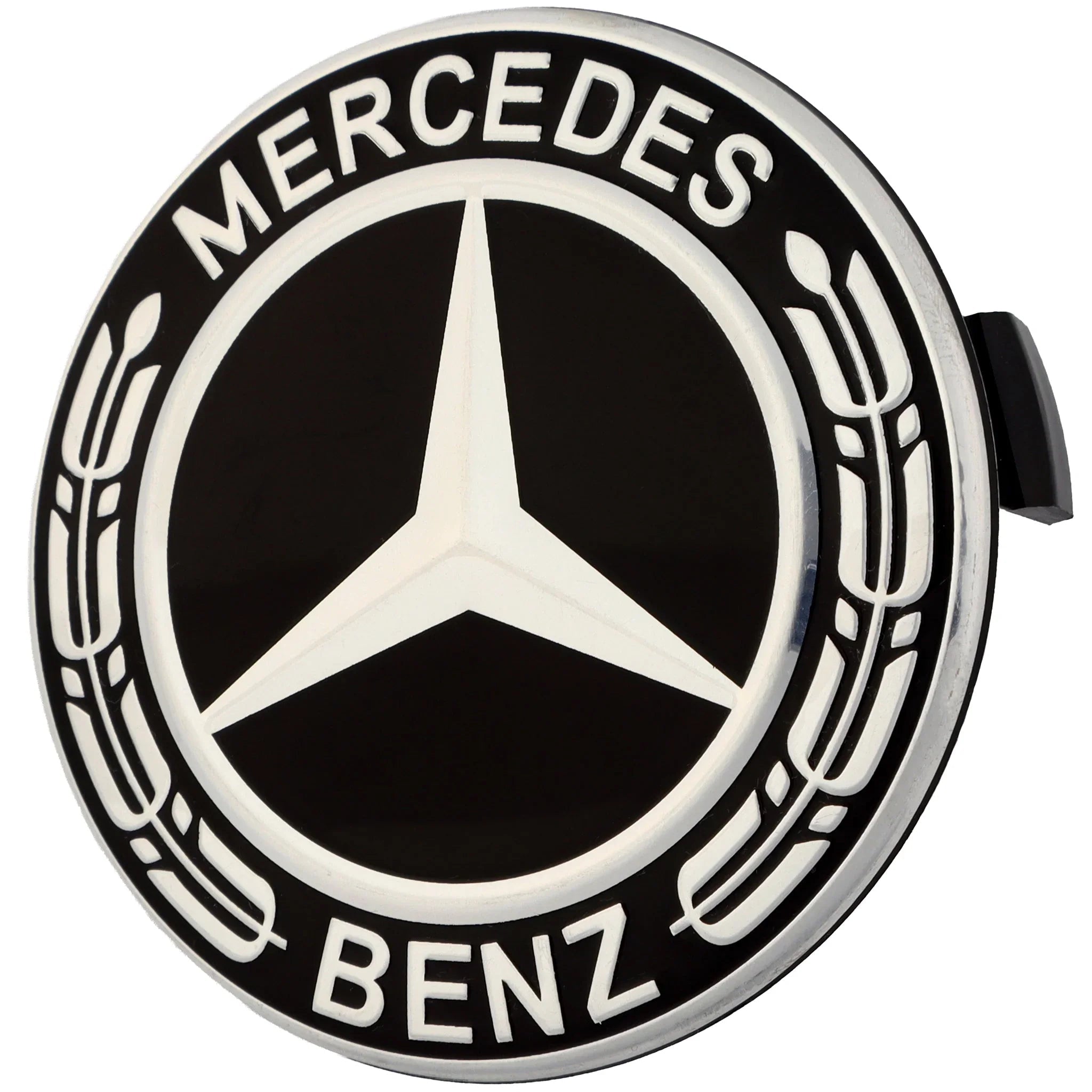 Mercedes Hub Caps | Classic Black - Aftermarket - CIREVON