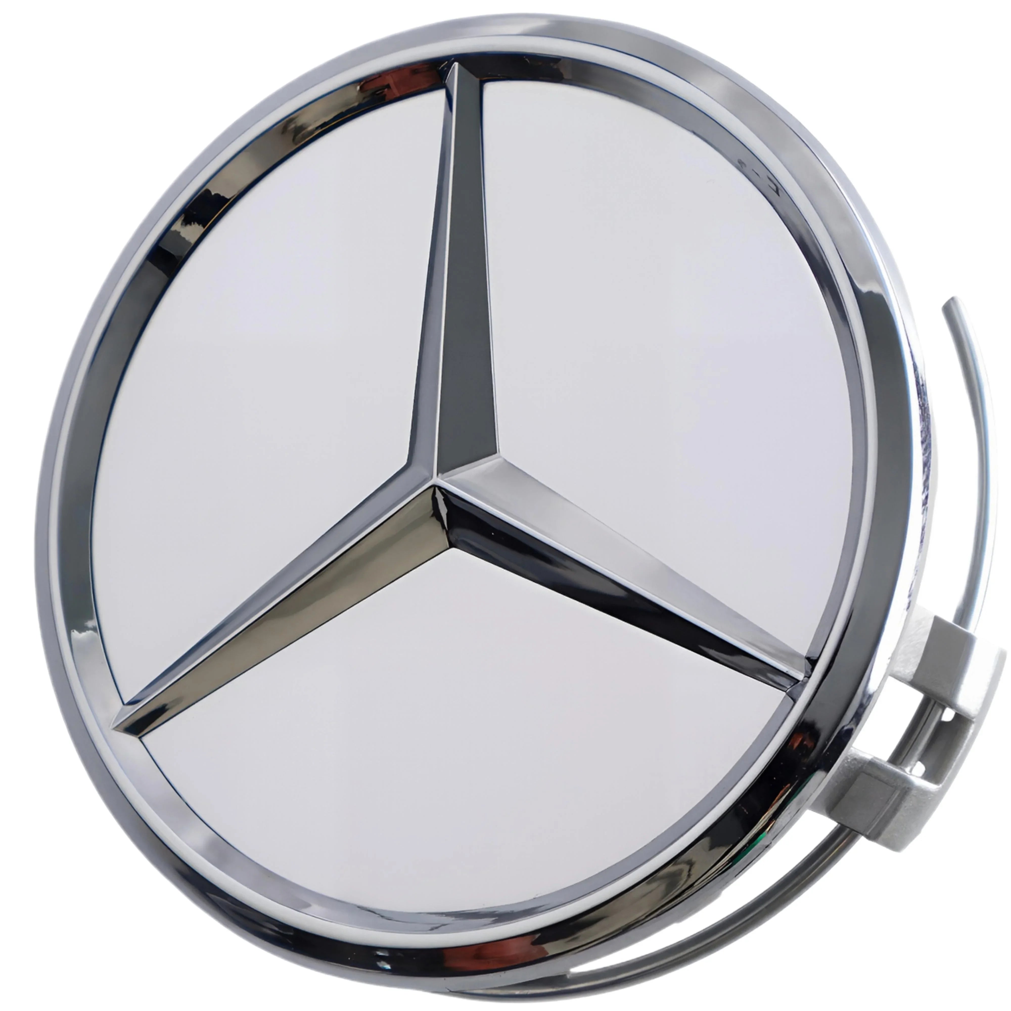Mercedes Hub Caps | Silver Chrome - Aftermarket - cirevon