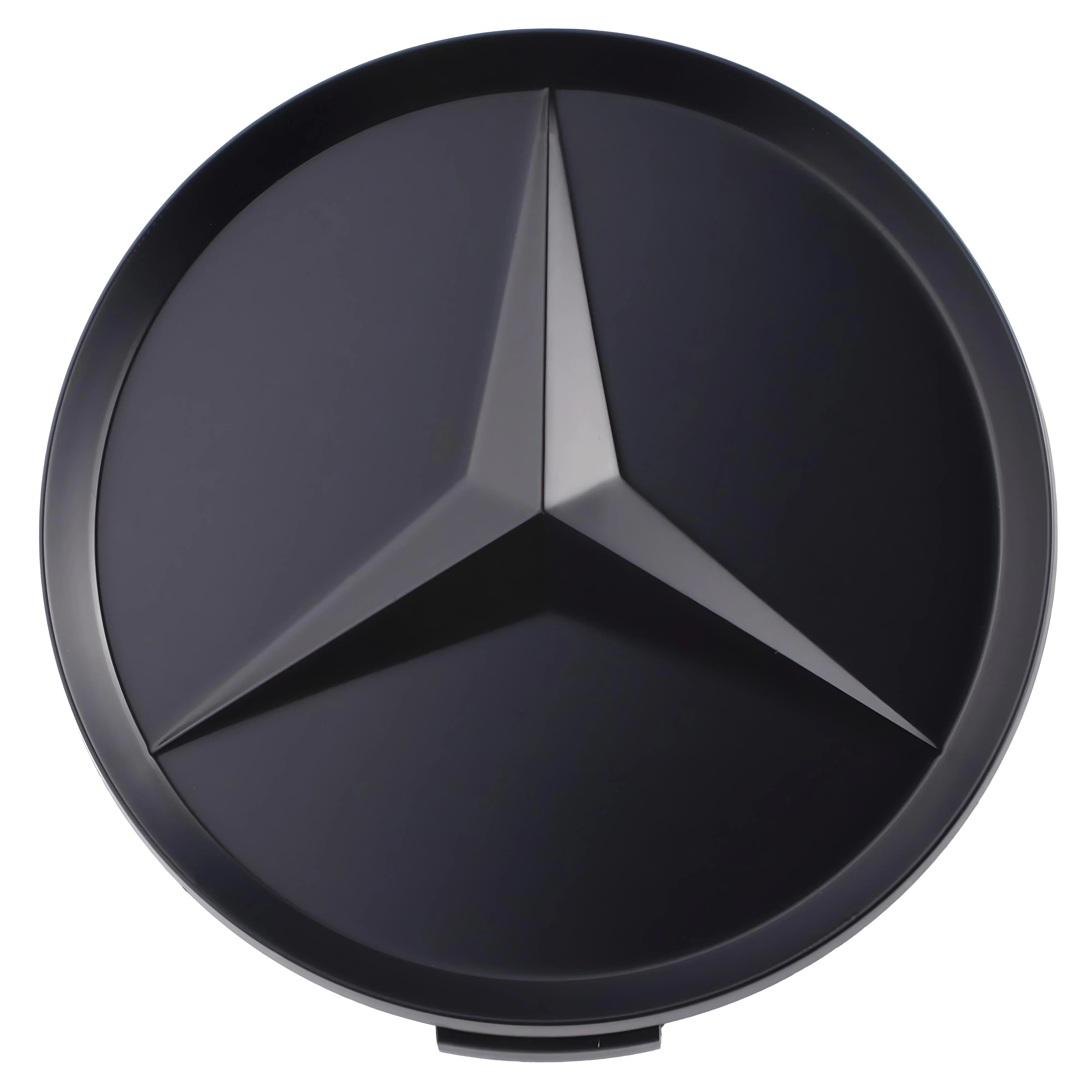 Mercedes Hub Caps | Matte Black - Aftermarket - cirevon