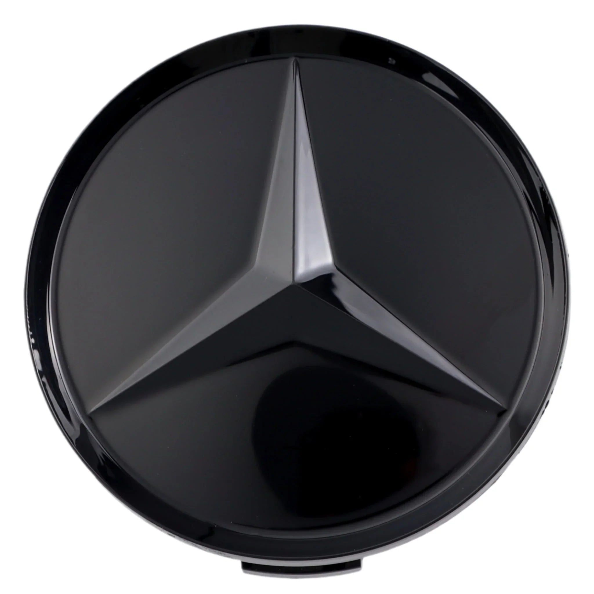 Mercedes Hub Caps | Obsidian Black - Aftermarket - CIREVON