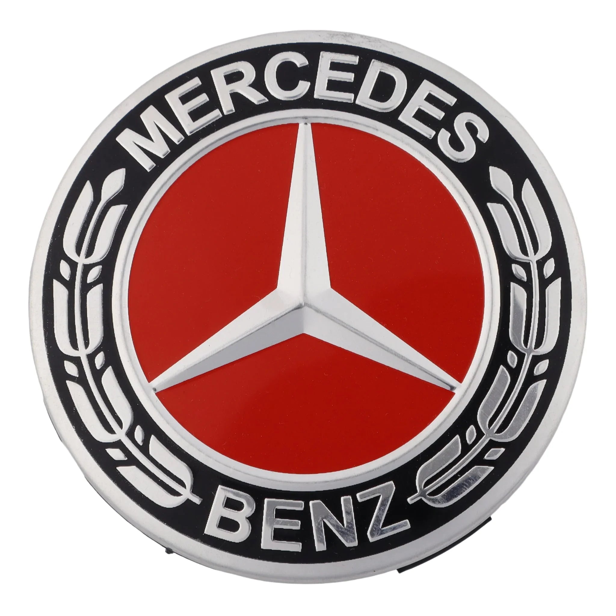 Mercedes Hub Caps | Phantom Red - Aftermarket - cirevon