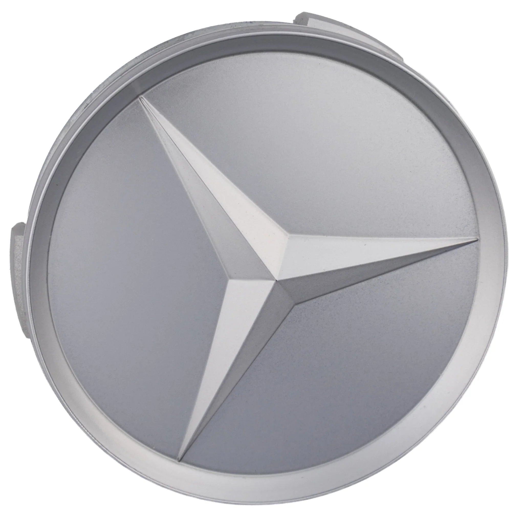 Mercedes Hub Caps | Matte Silver - Aftermarket - cirevon