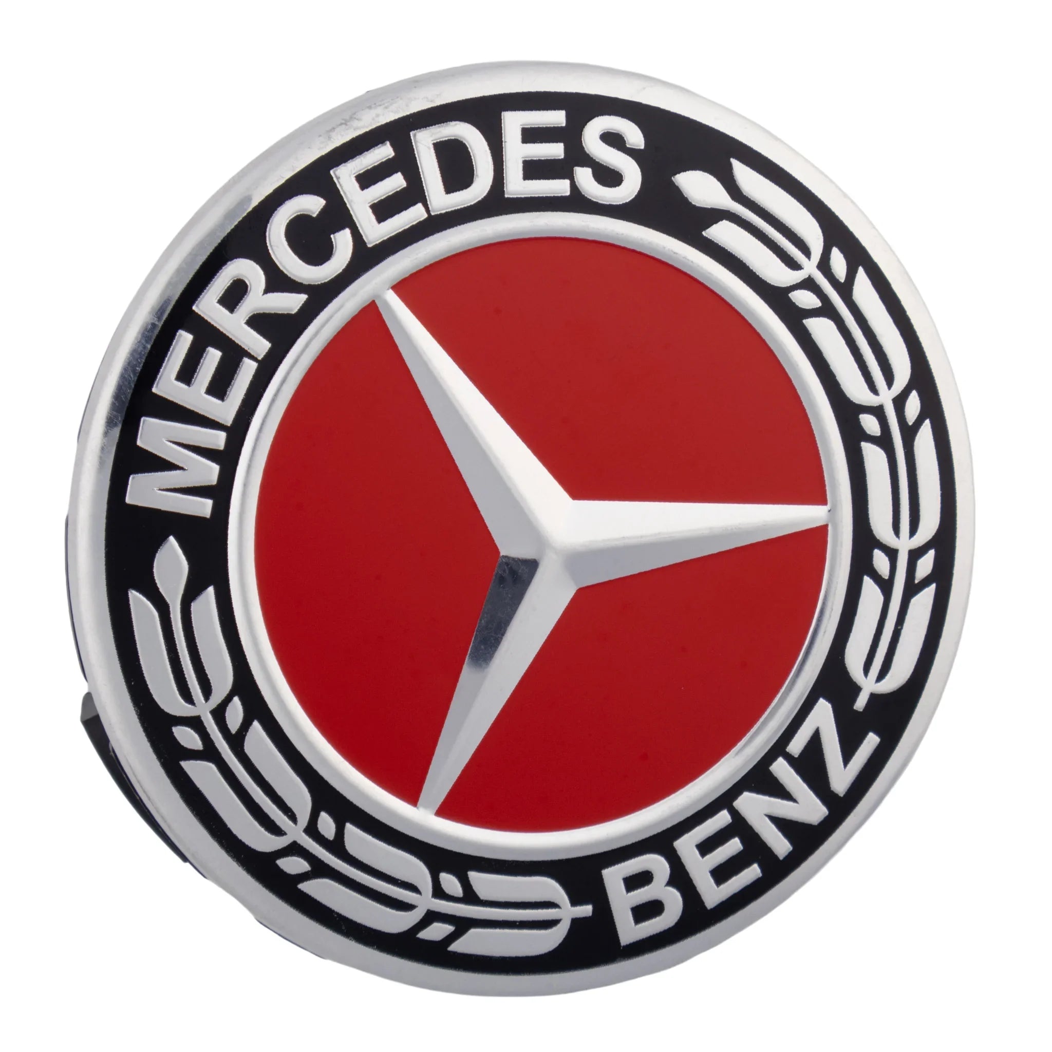 Mercedes Hub Caps | Phantom Red - Aftermarket - cirevon