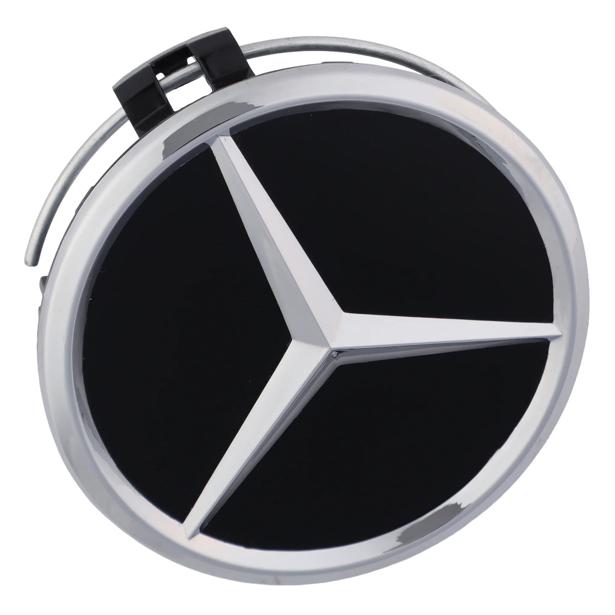 Mercedes Hub Caps | Chrome Black - Aftermarket - cirevon