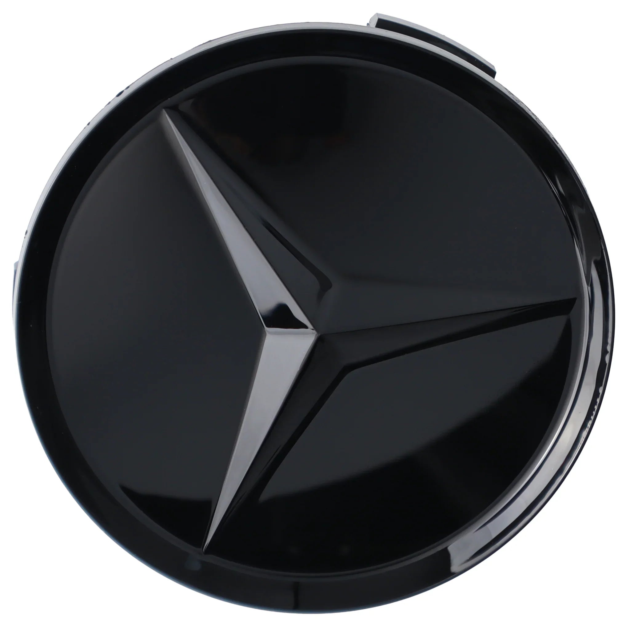 Mercedes Hub Caps | Obsidian Black - Aftermarket - CIREVON