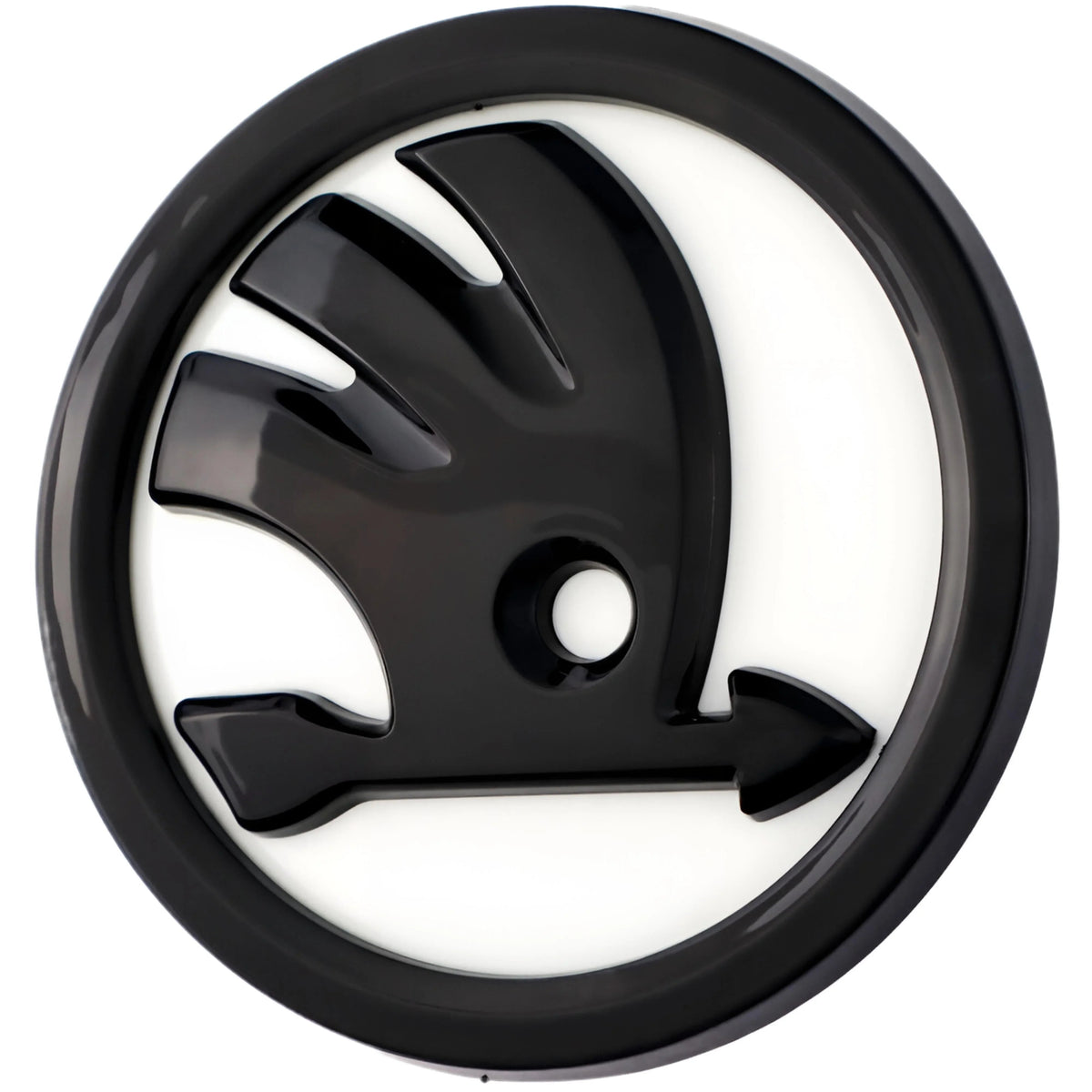 Skoda Emblem | White
