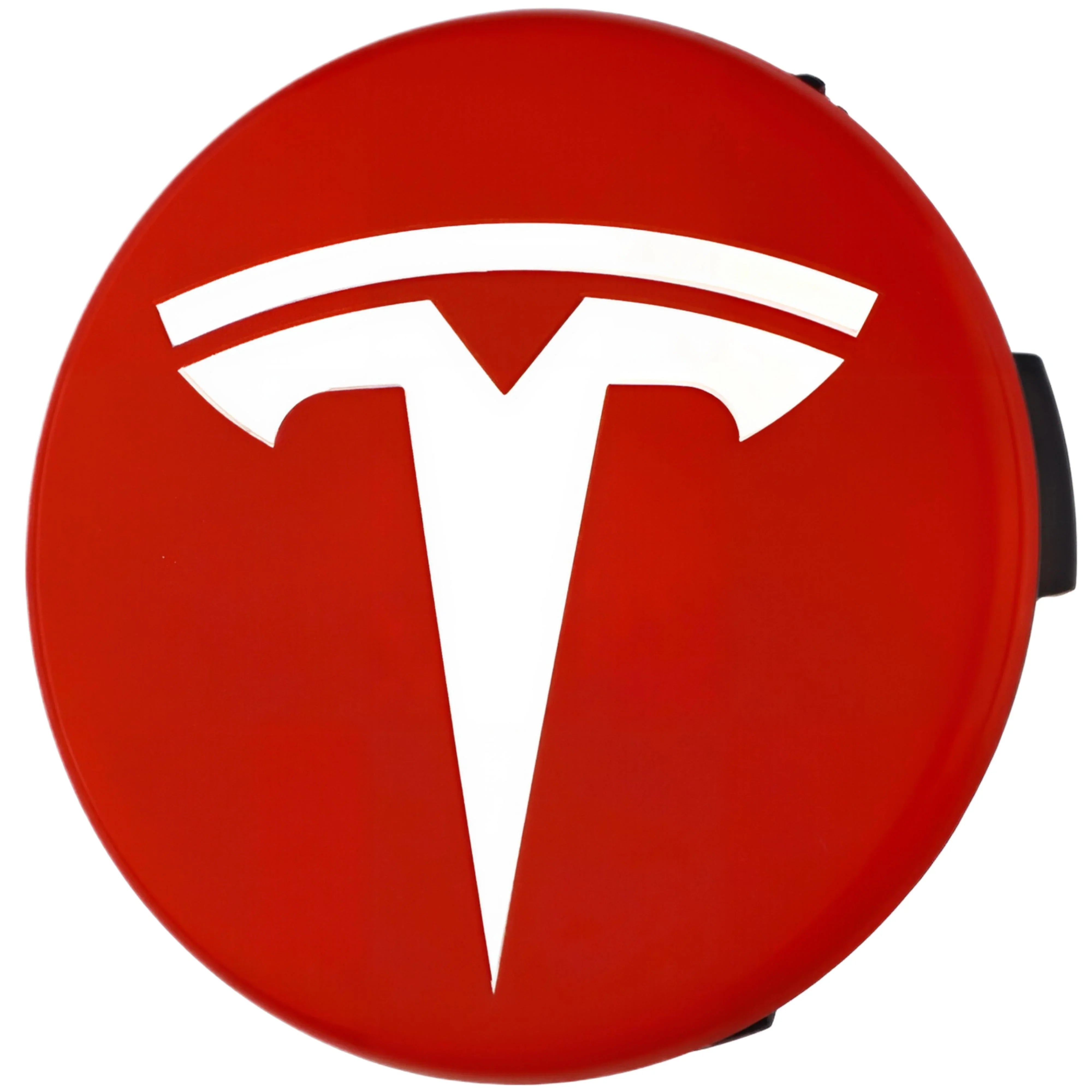 Tesla Radkappen | Klassisches Rot