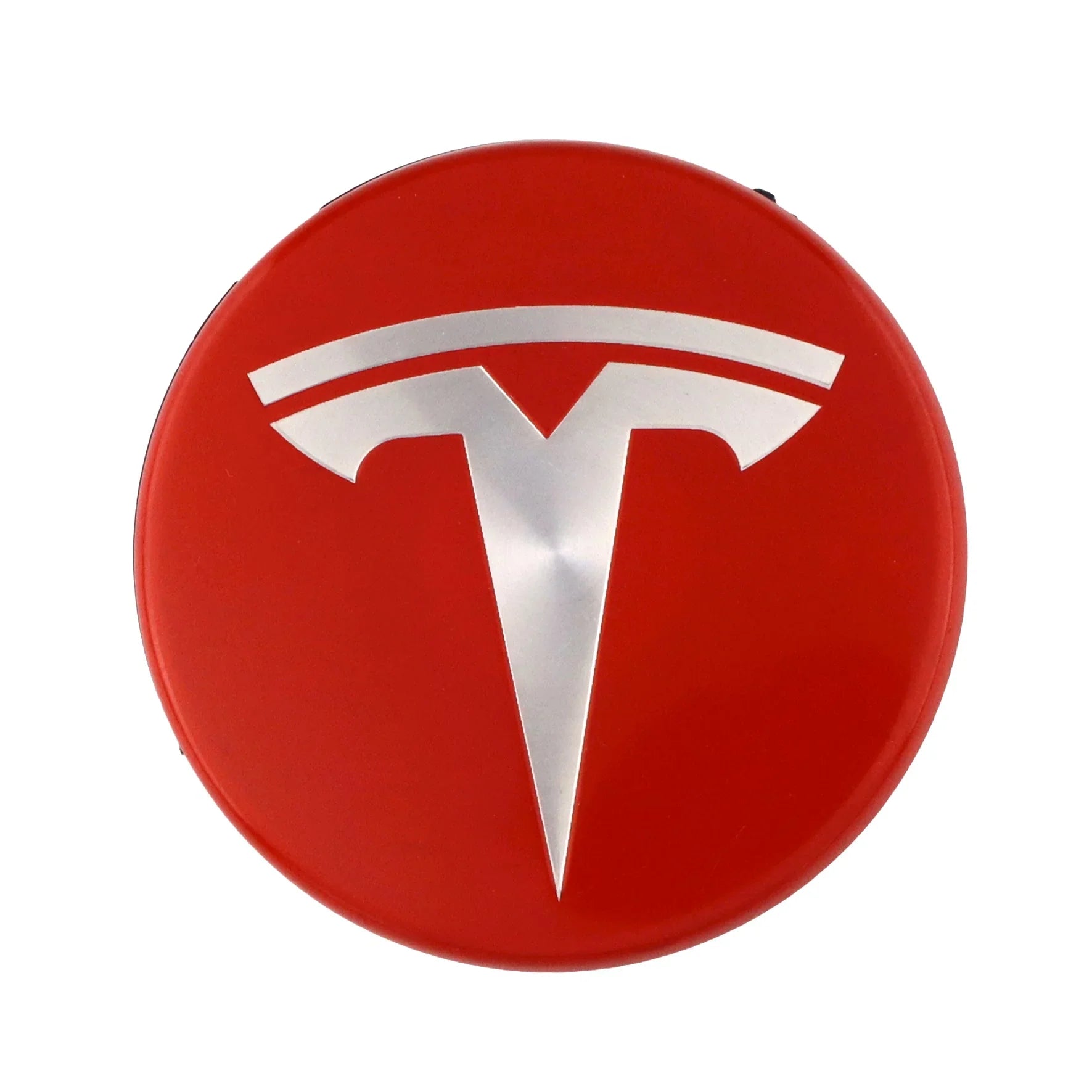 Tesla Radkappen | Klassisches Rot