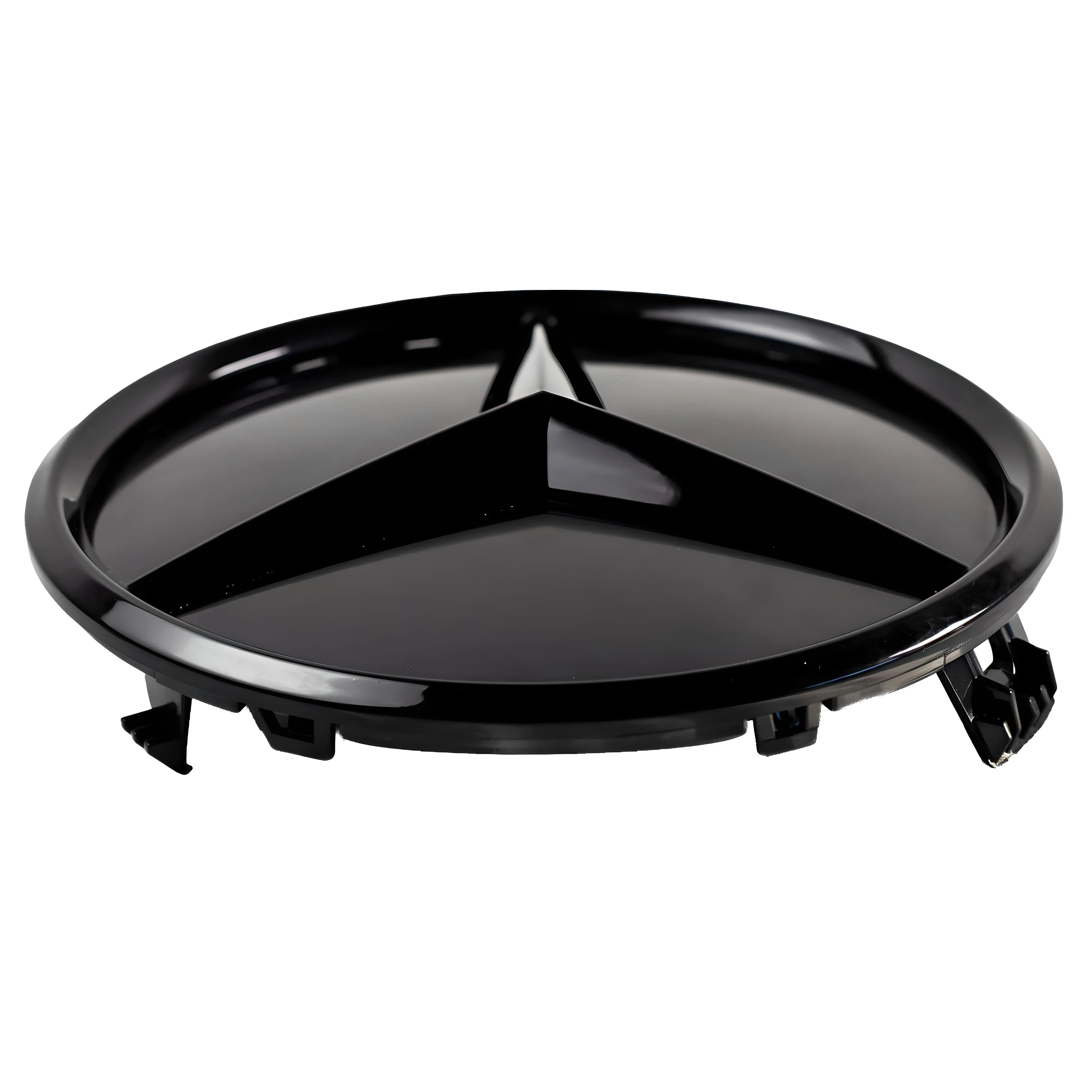 Mercedes Grille Emblem | Gloss Black - Elevated Style - Aftermarket - cirevon